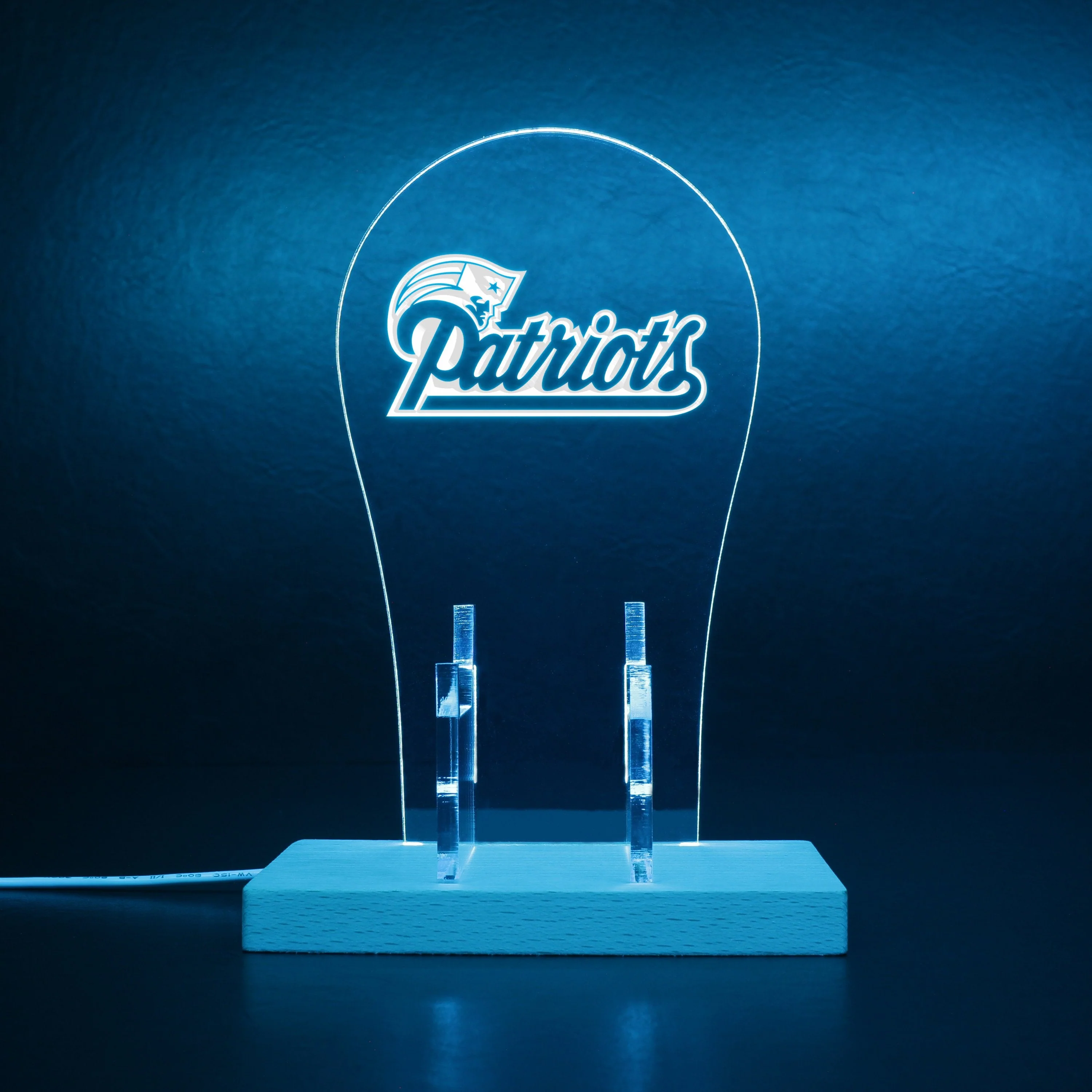 New England Patriots LED Gaming Headset Controller Stand - Image 6