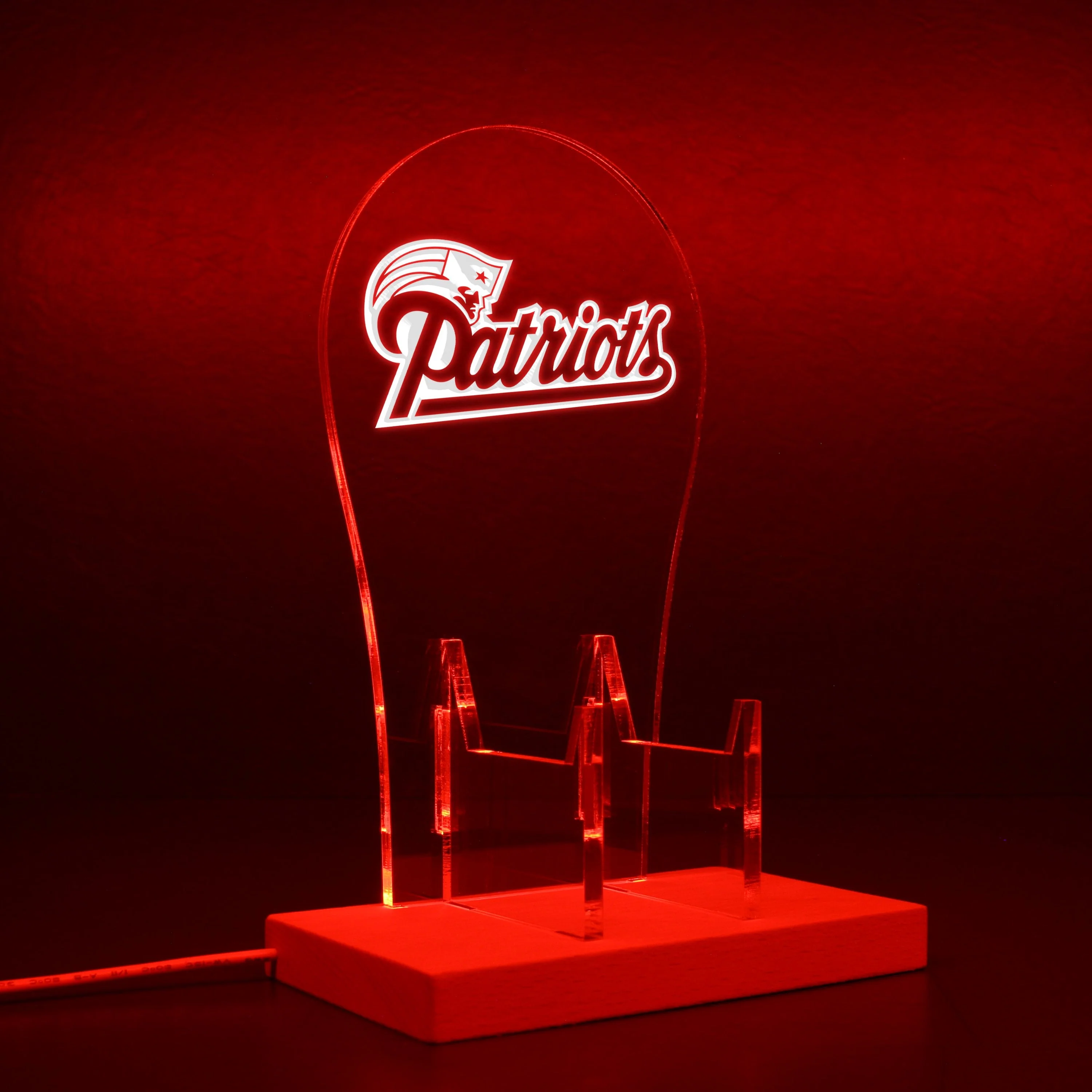 New England Patriots LED Gaming Headset Controller Stand - Image 8