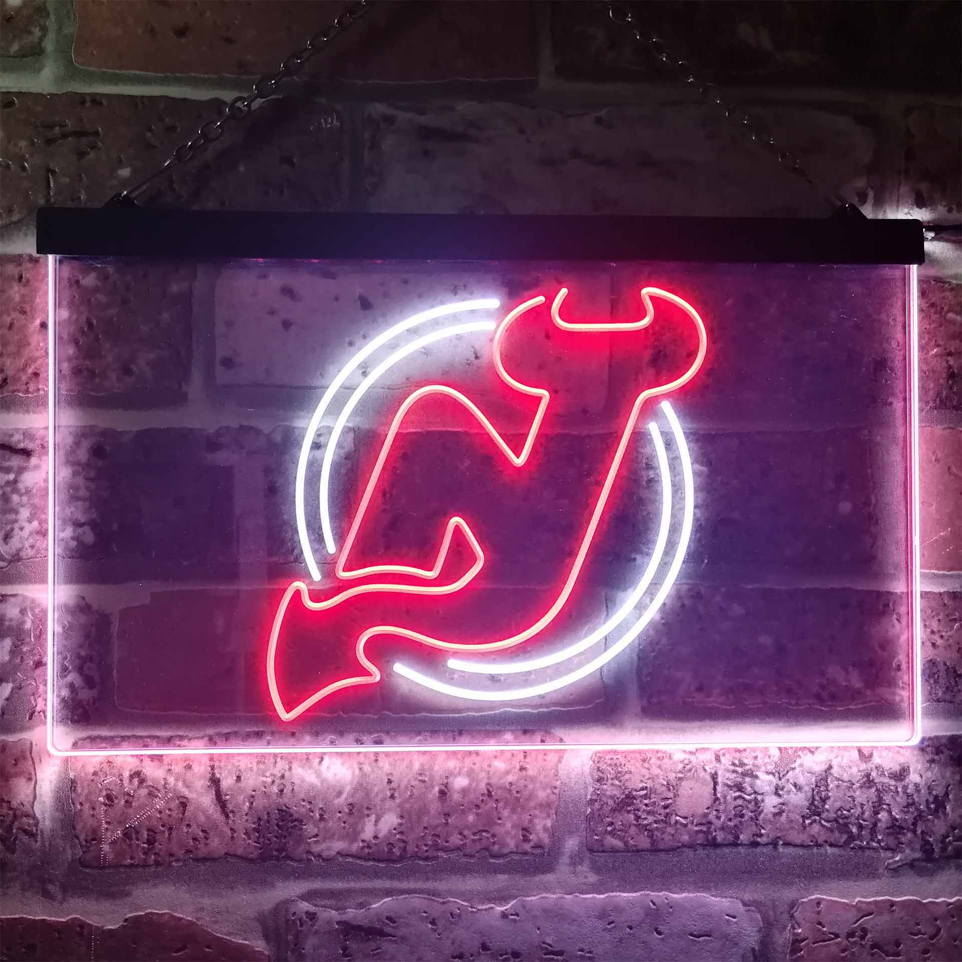 New Jersey Devils Neon-Like LED Sign - Image 12