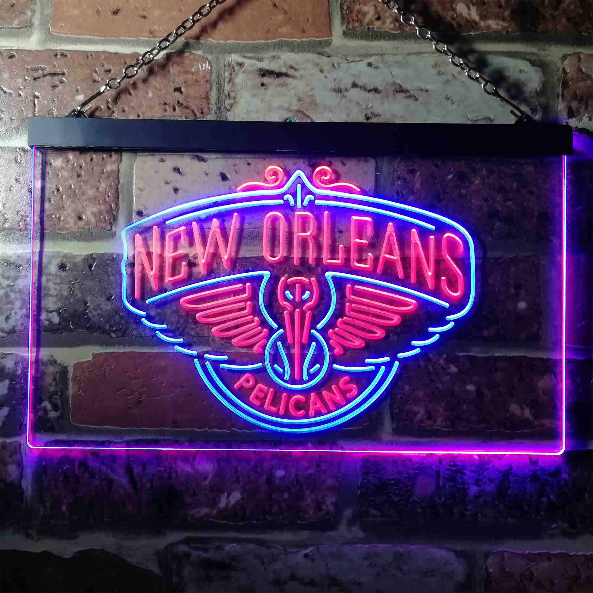 New Orleans Pelicans LED Neon Sign - Image 3
