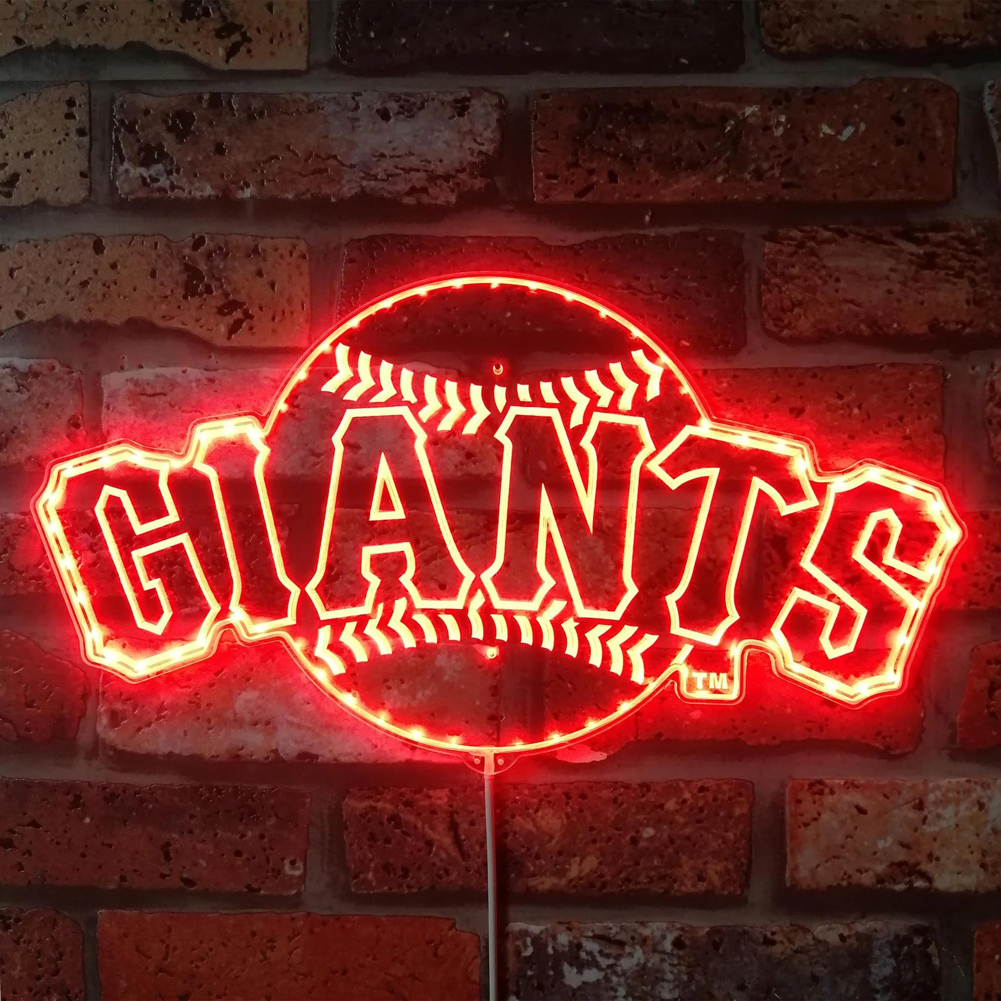 San Francisco Giants Neon LED Sign with Dynamic RGB Colors - Image 3