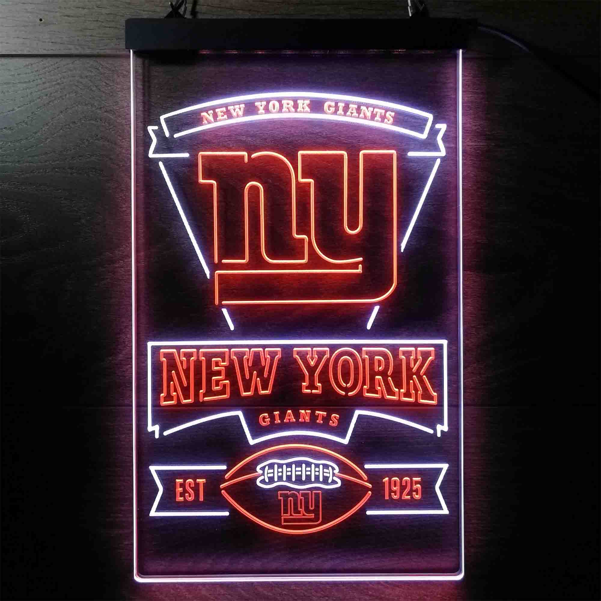 New York Giants Est. 1925 Neon-Like LED Sign - Image 6