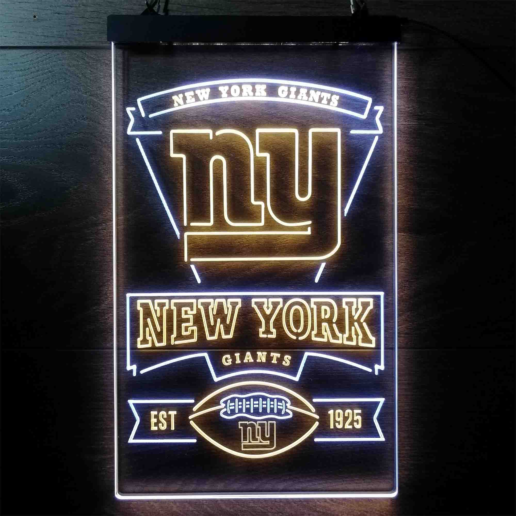 New York Giants Est. 1925 Neon-Like LED Sign - Image 8