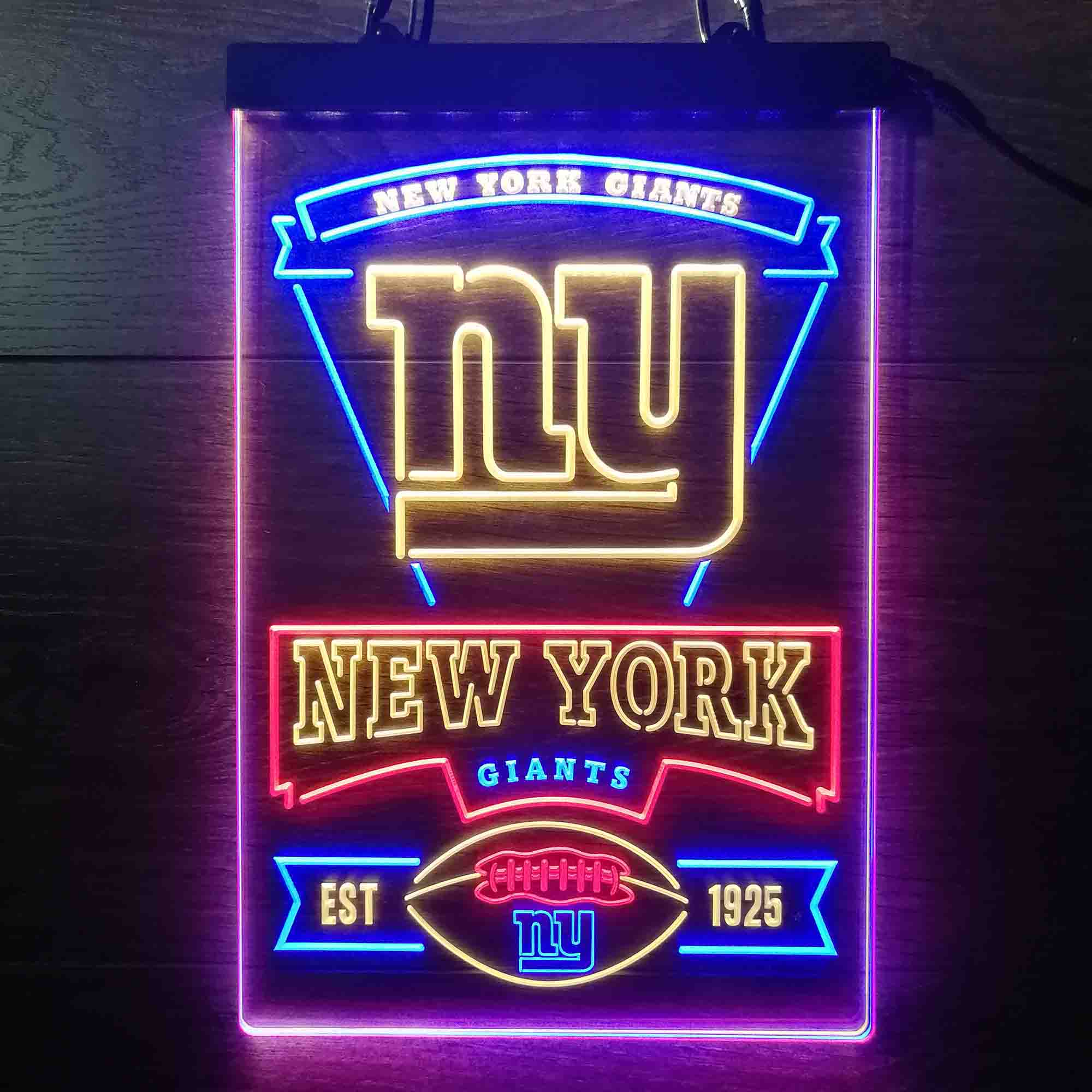 New York Giants Neon LED Sign 3 Colors - Image 9