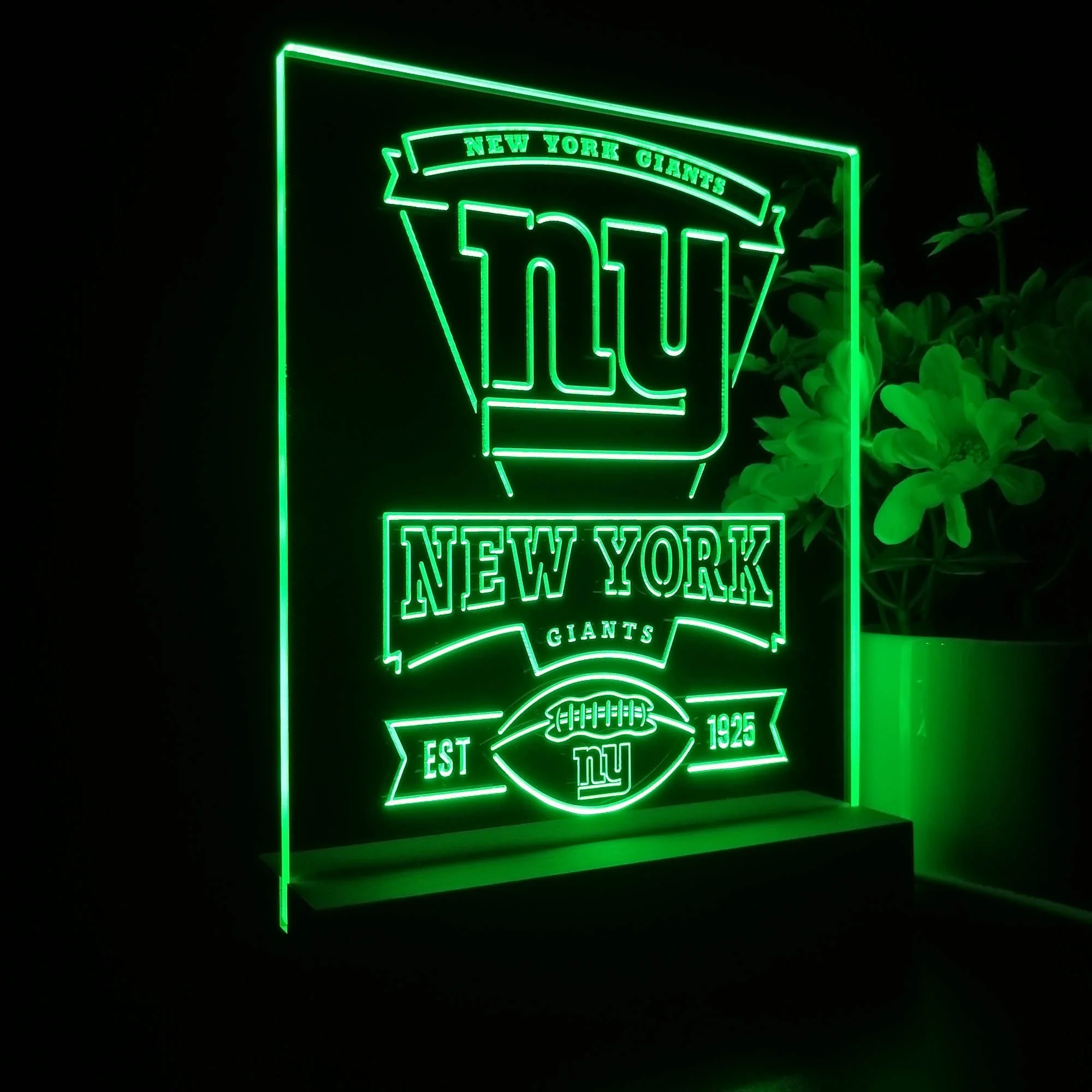 New York Giants Neon Sign Pub Bar Lamp - Image 6