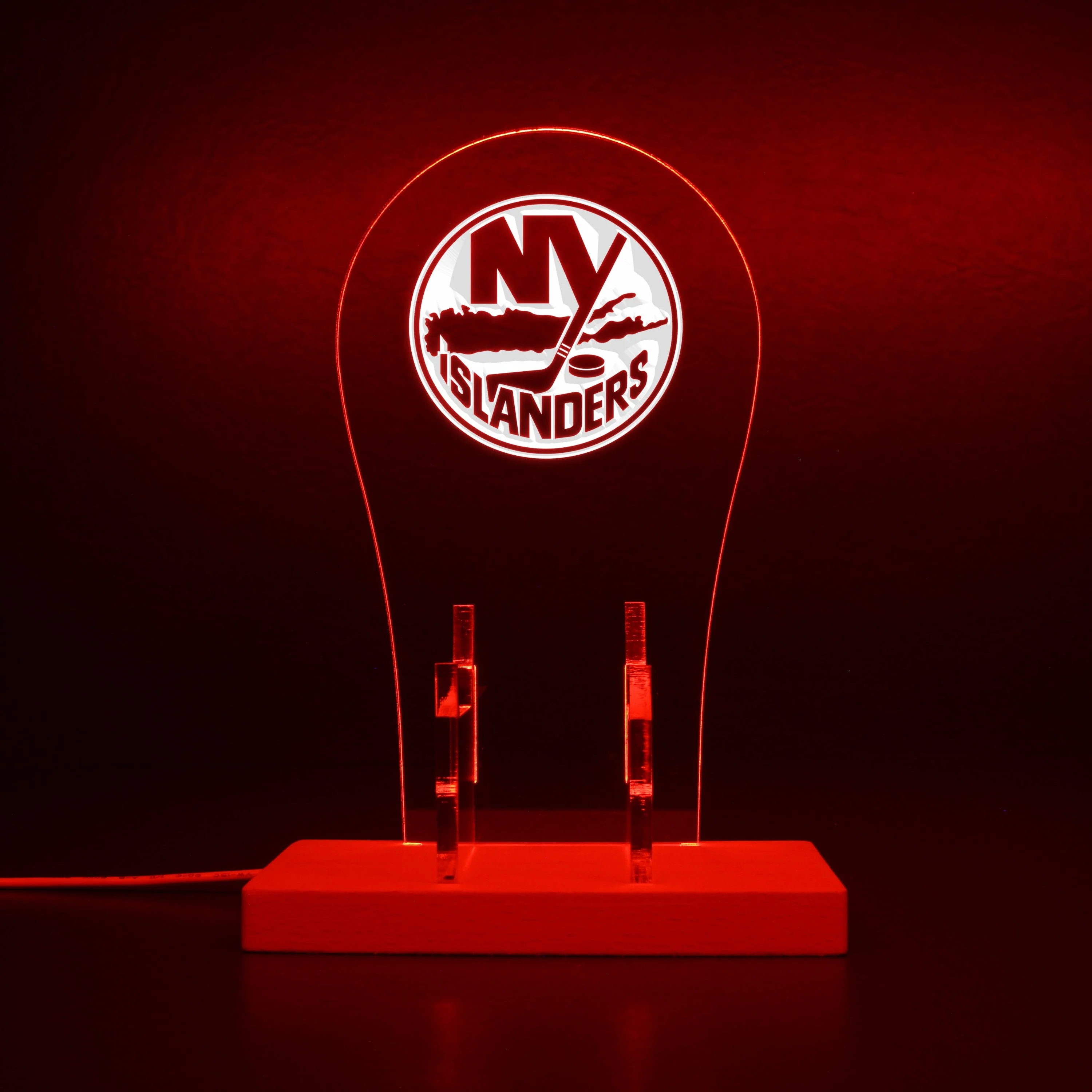 New York Islanders LED Gaming Headset Controller Stand - Image 5