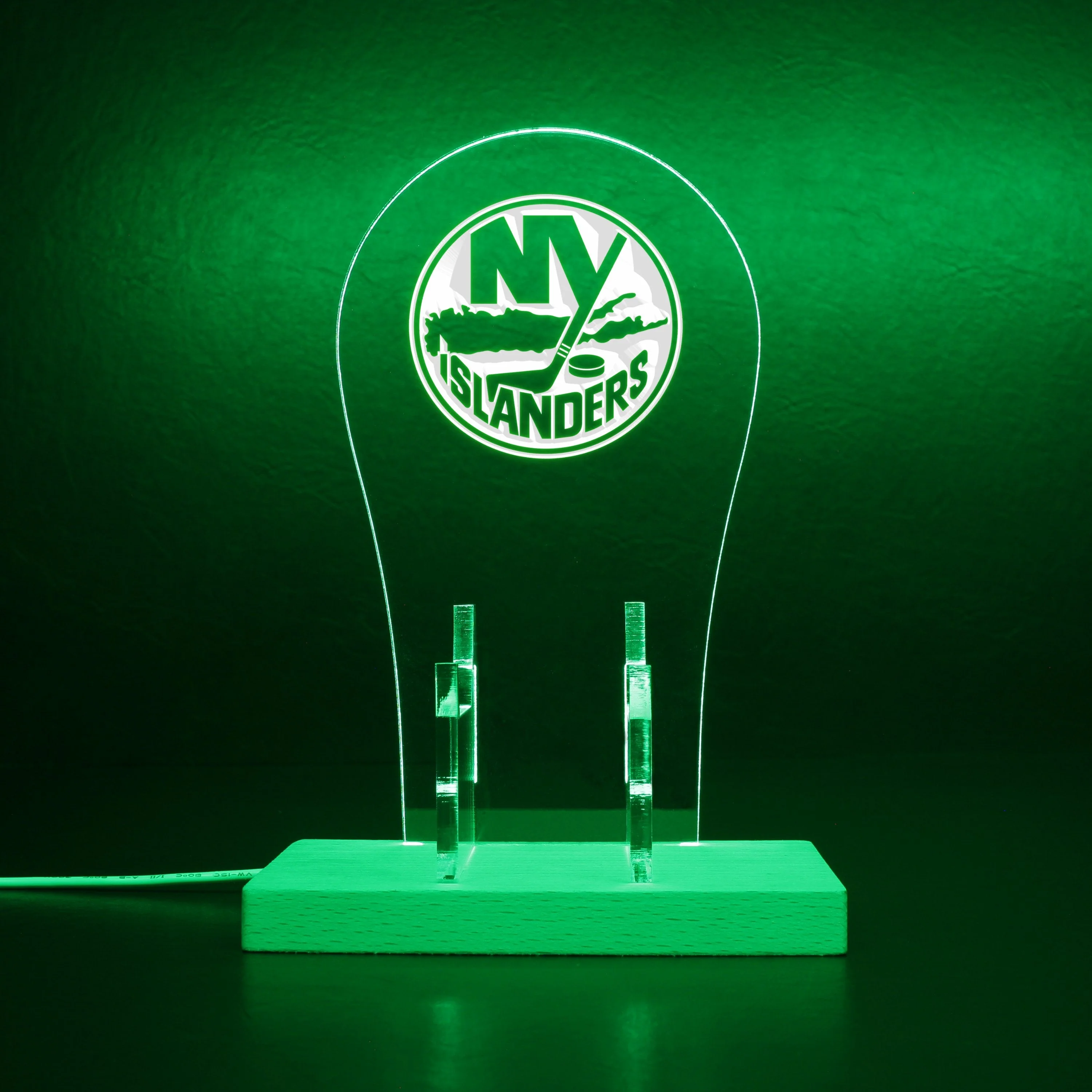 New York Islanders LED Gaming Headset Controller Stand - Image 7