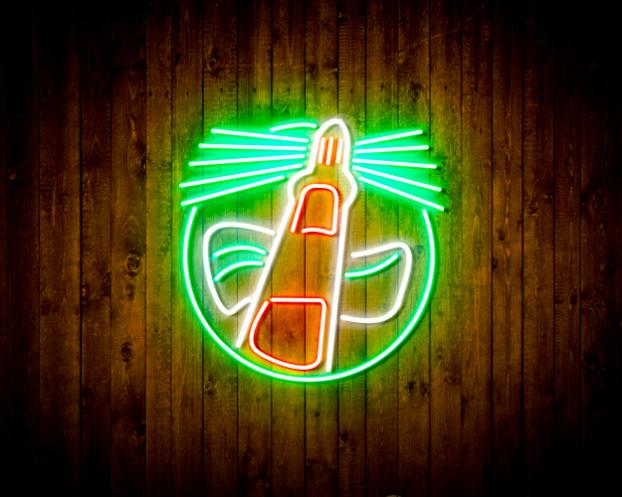 New York Islanders Handmade Neon Flex LED Sign - Image 3