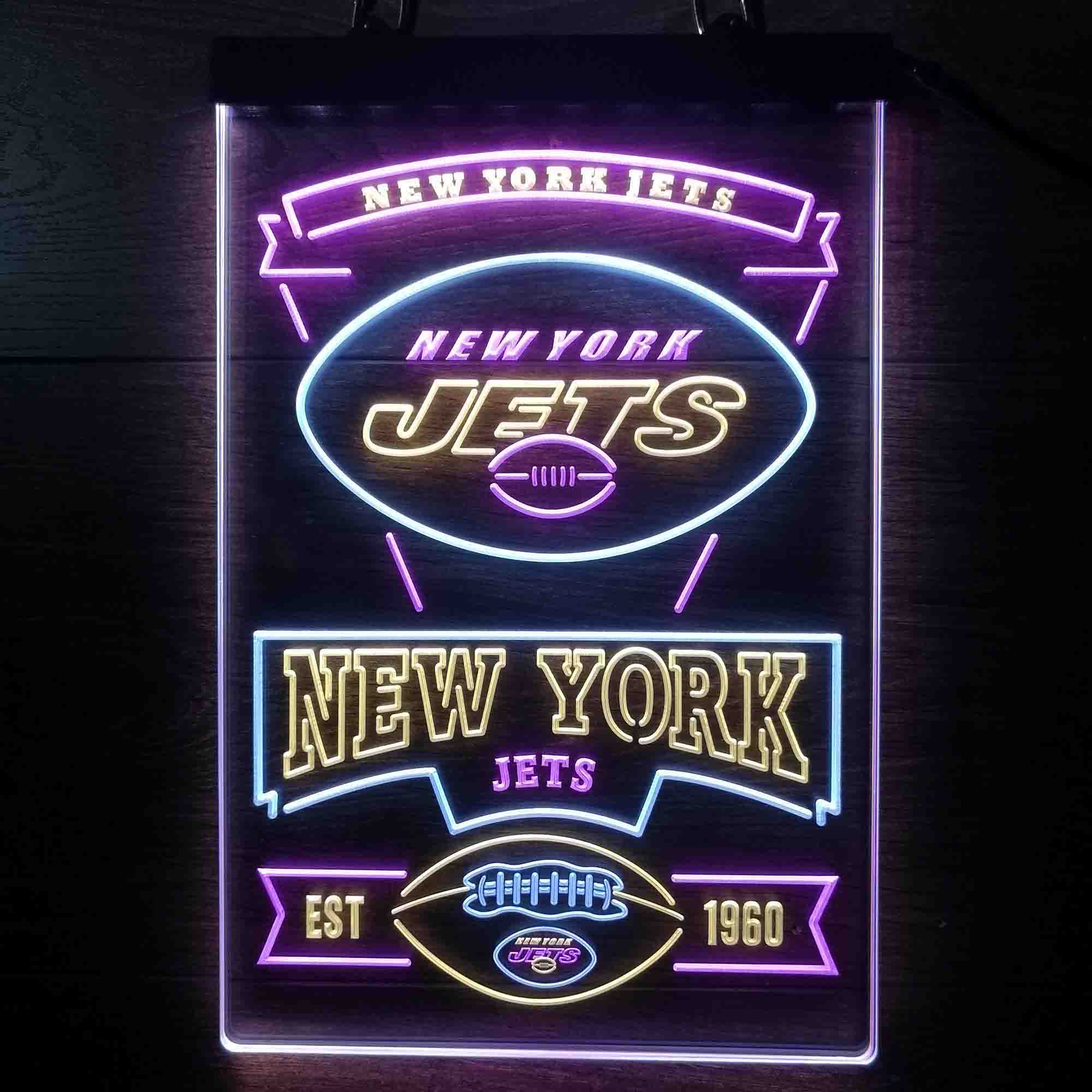 New York Jets Neon LED Sign 3 Colors - Image 5