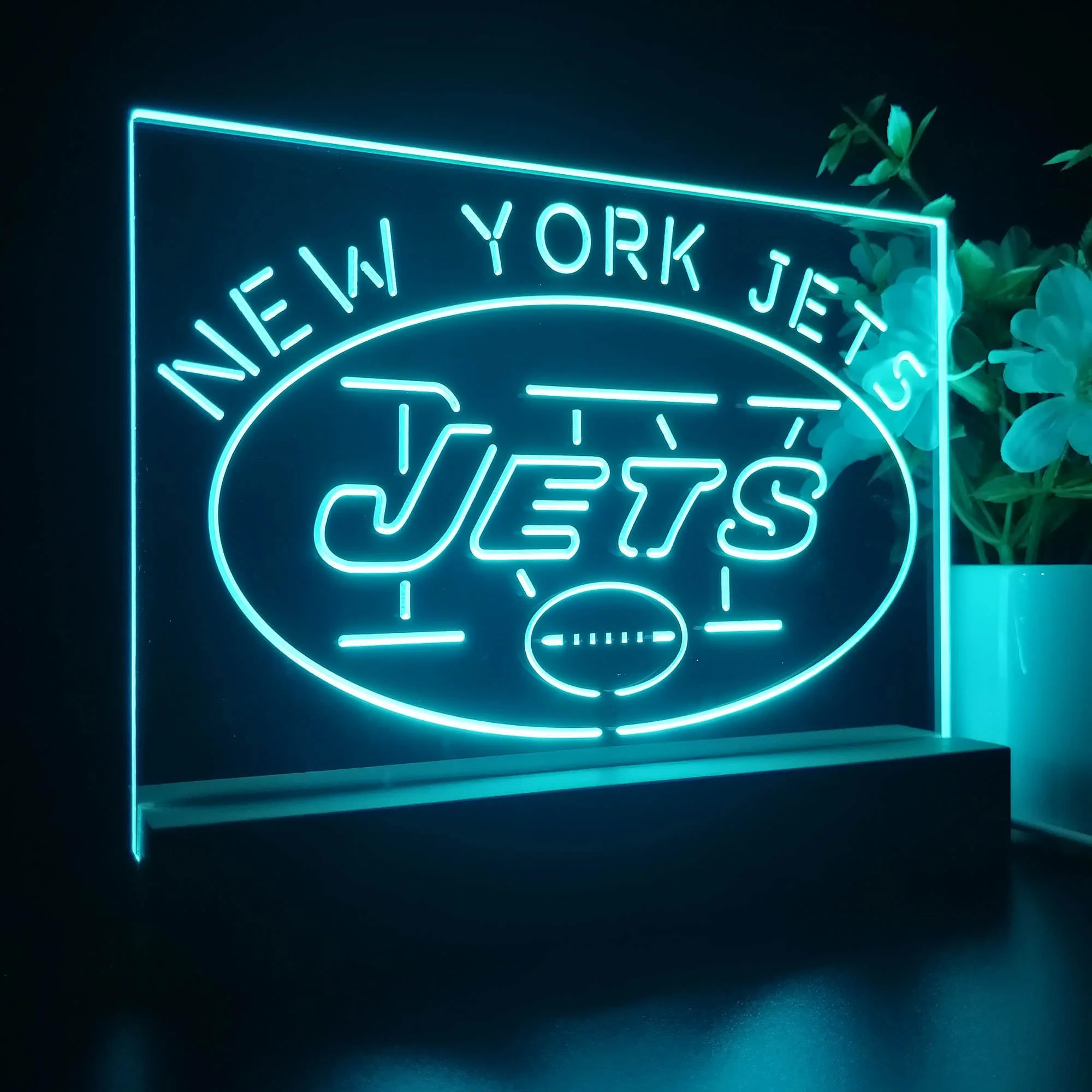 New York Jets Neon Sign Pub Bar Lamp - Image 7