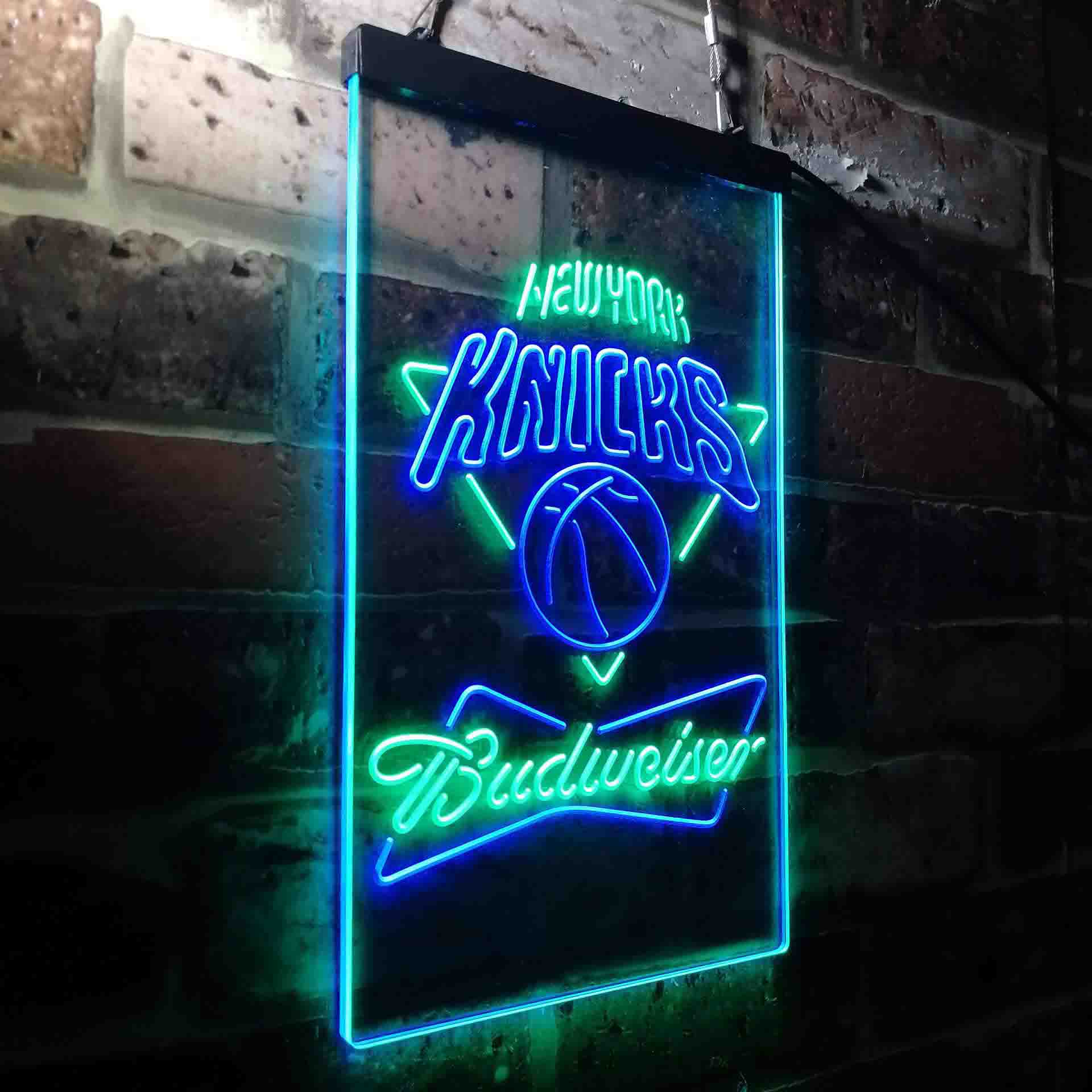 New York Knicks Budweiser Neon-Like LED Sign - Image 19