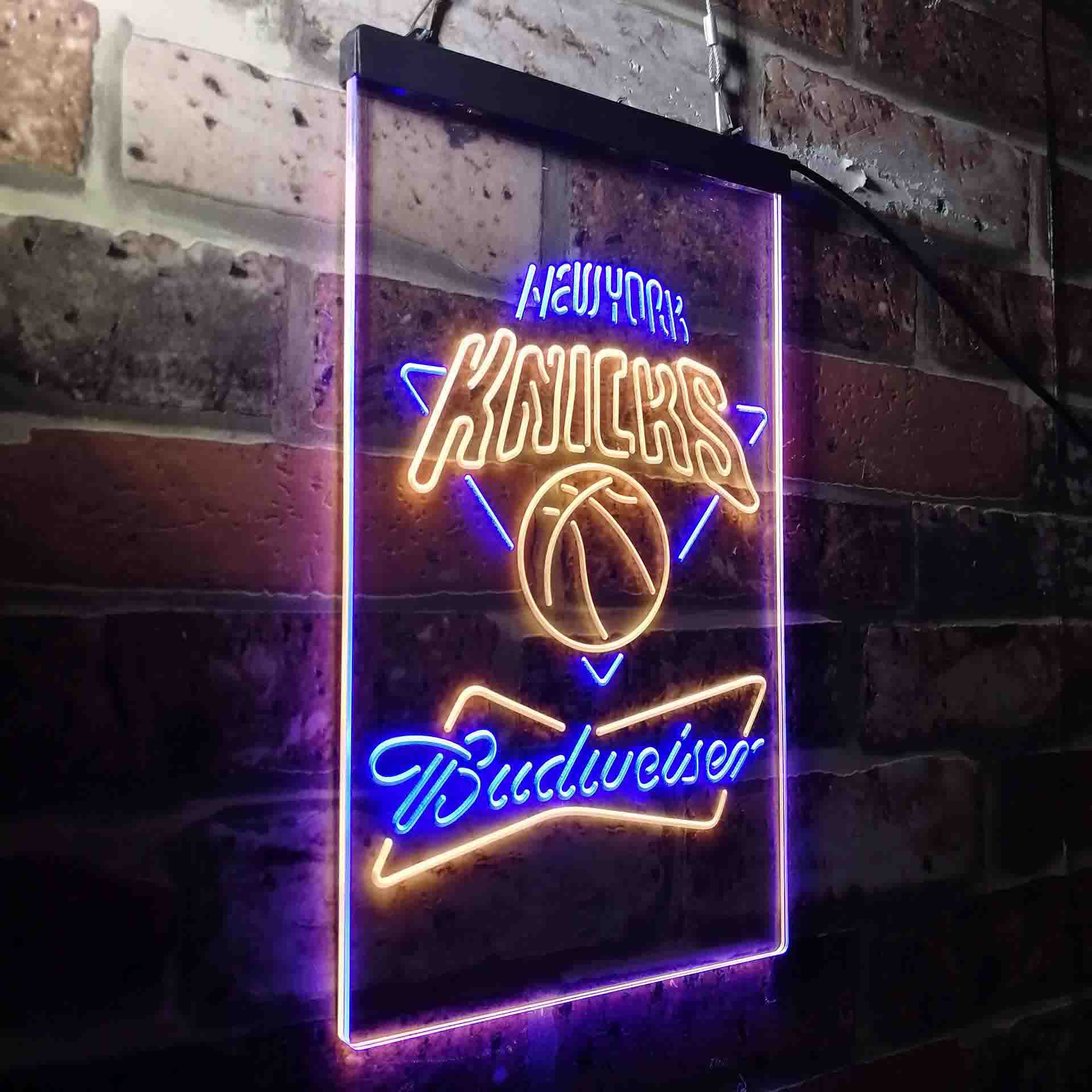 New York Knicks Budweiser Neon-Like LED Sign - Image 23