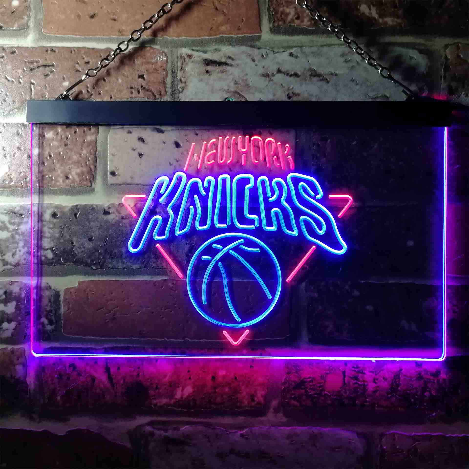 New York Knicks Logo Neon-Like LED Sign - Image 13