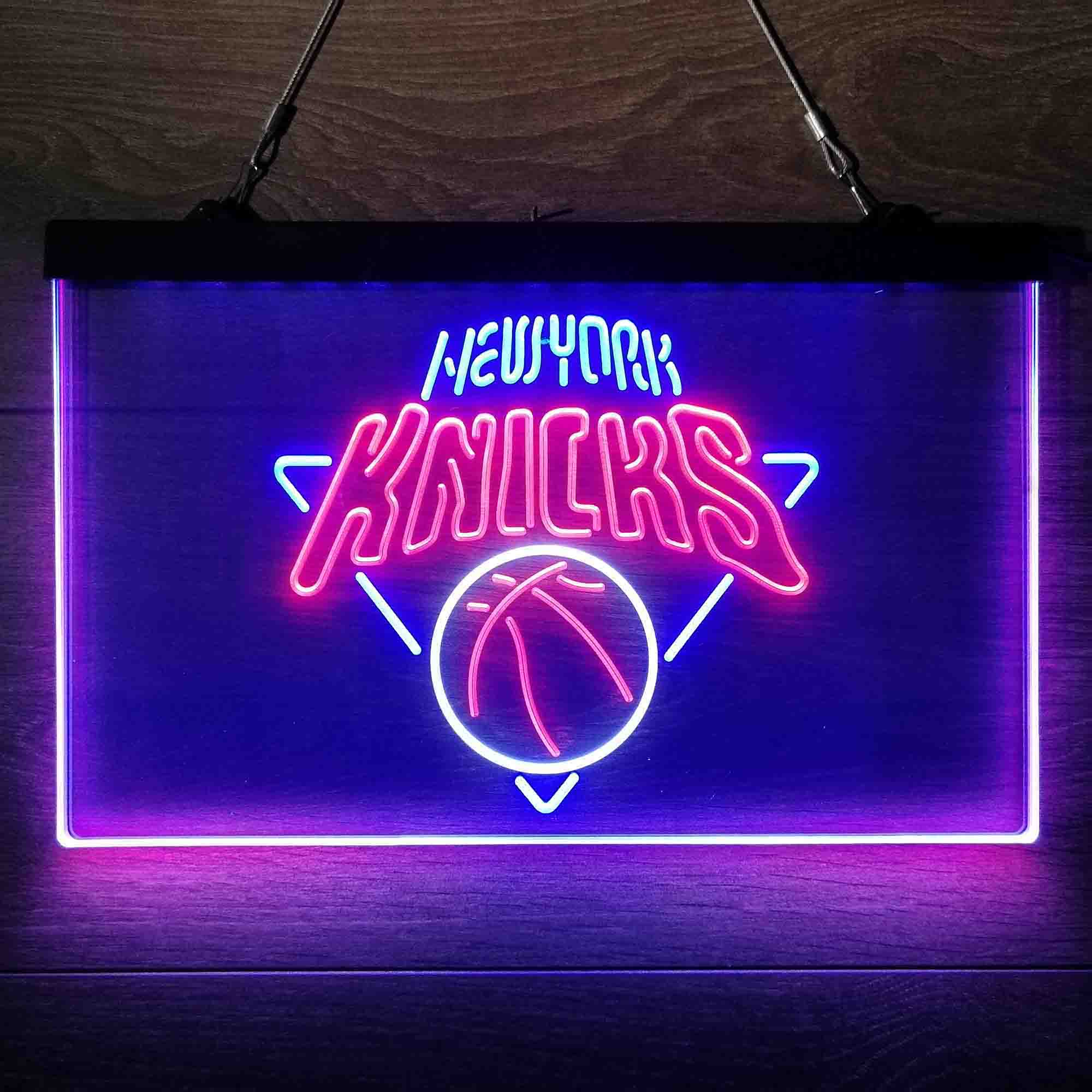 New York Knicks Logo Neon-Like LED Sign - Image 24