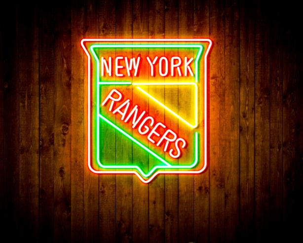 New York Rangers Handmade Neon Flex LED Sign - Image 3