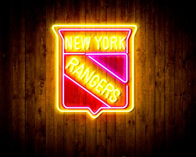 New York Rangers Handmade Neon Flex LED Sign - Image 5