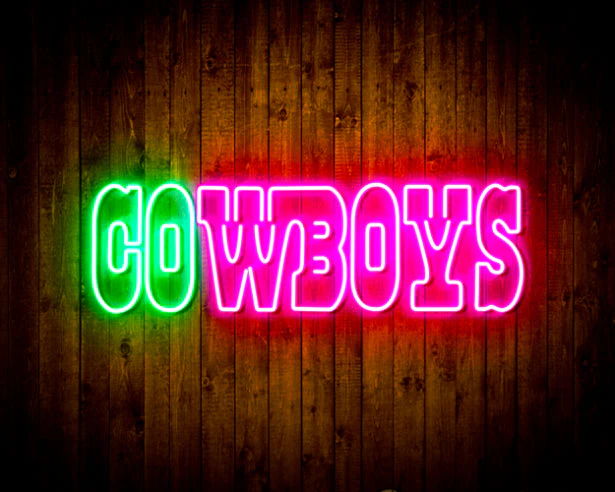 NFL COWBOYS Handmade Neon Flex LED Sign - Image 10