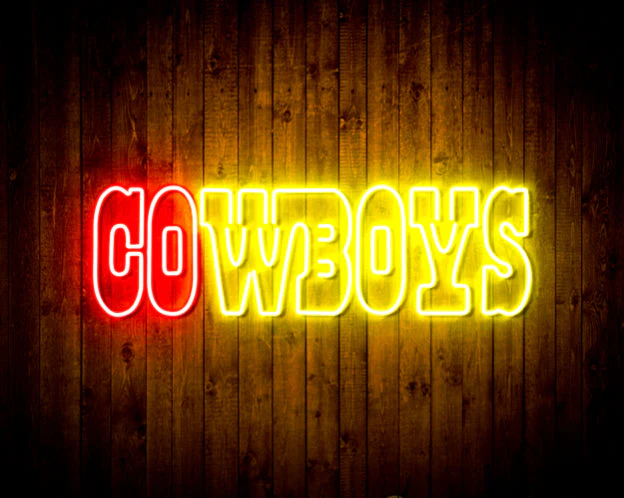 NFL COWBOYS Handmade Neon Flex LED Sign - Image 11