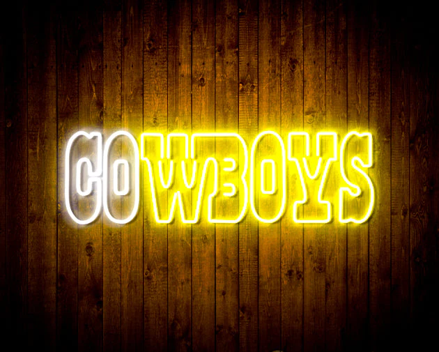 NFL COWBOYS Handmade Neon Flex LED Sign - Image 13