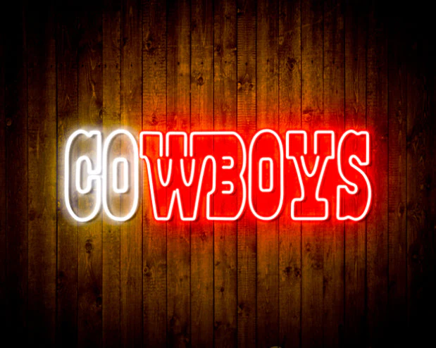NFL COWBOYS Handmade Neon Flex LED Sign - Image 14