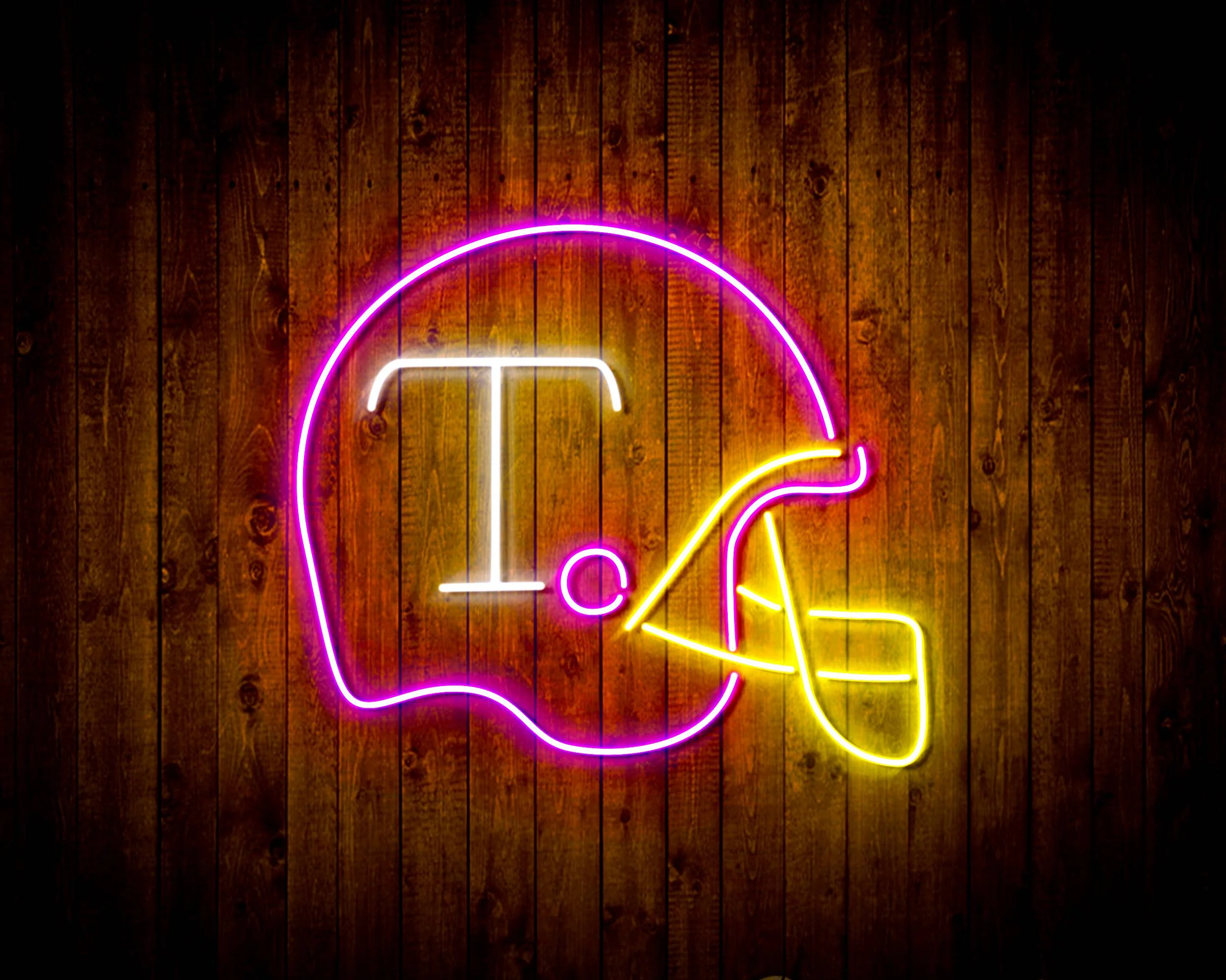 NFL Helmet Tennessee Titans Bar Neon Flex LED Sign - Image 6