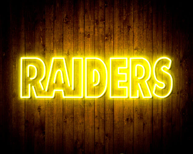 Las Vegas Raiders Neon Flex LED Sign - Image 11