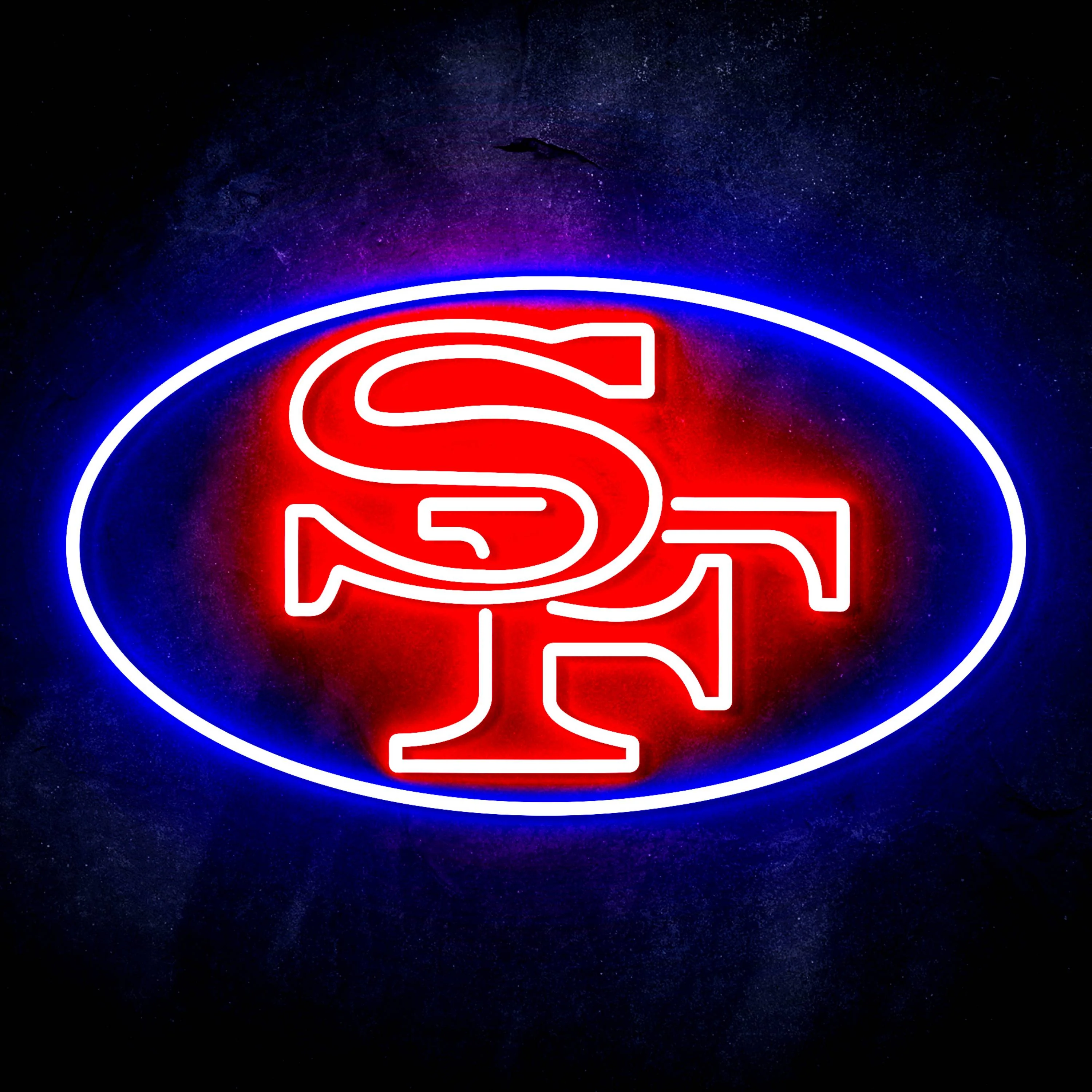 NFL San Francisco 49ers Flex Neon-like LED Sign - Image 2