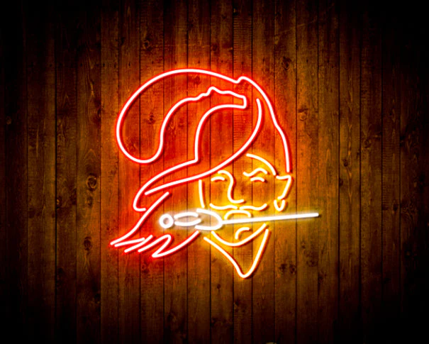 Tampa Bay Buccaneers Handmade Neon Flex LED Sign - Image 2