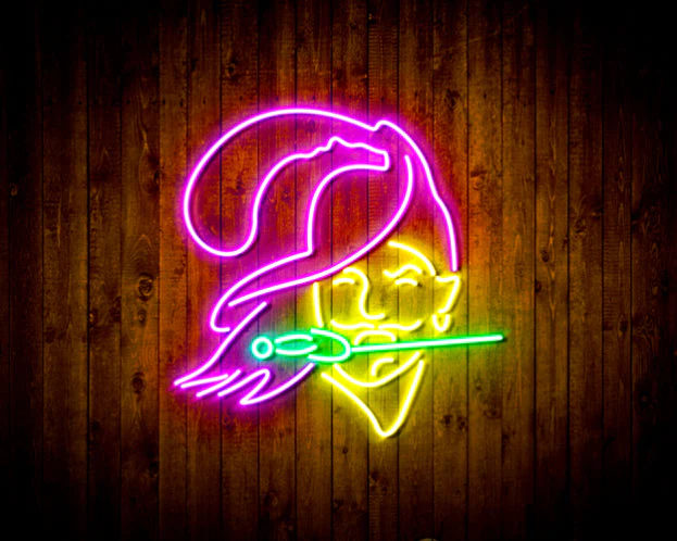 Tampa Bay Buccaneers Handmade Neon Flex LED Sign - Image 7