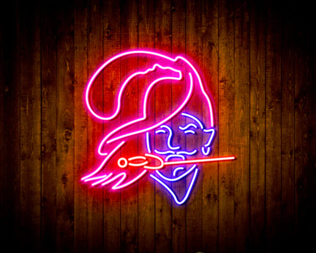 Tampa Bay Buccaneers Handmade Neon Flex LED Sign - Image 8