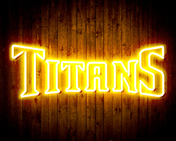 NFL Tennessee TITANS Handmade Neon Flex LED Sign - Image 8