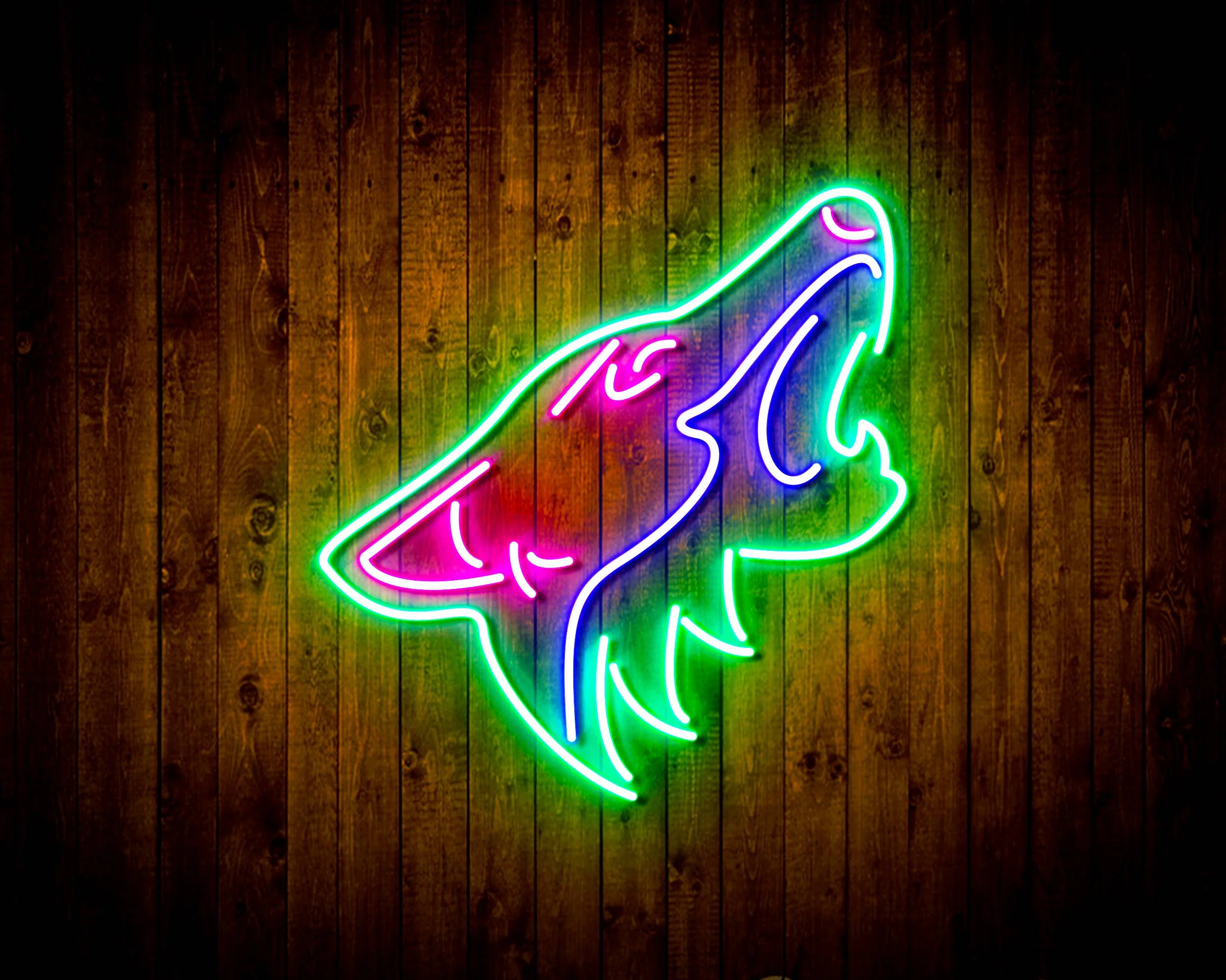 NHL Arizona Coyotes Bar Neon Flex LED Sign - Image 4