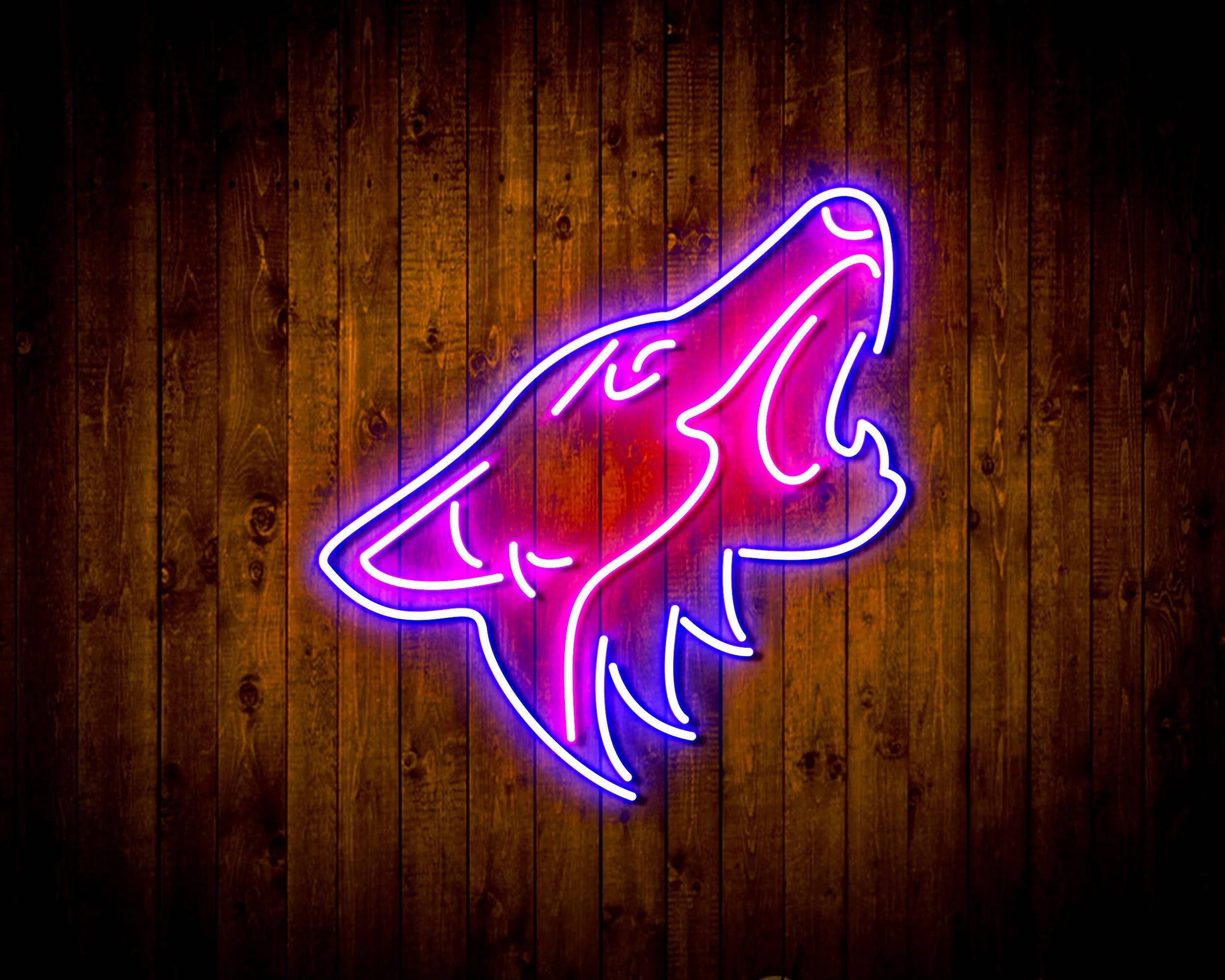 NHL Arizona Coyotes Bar Neon Flex LED Sign - Image 5