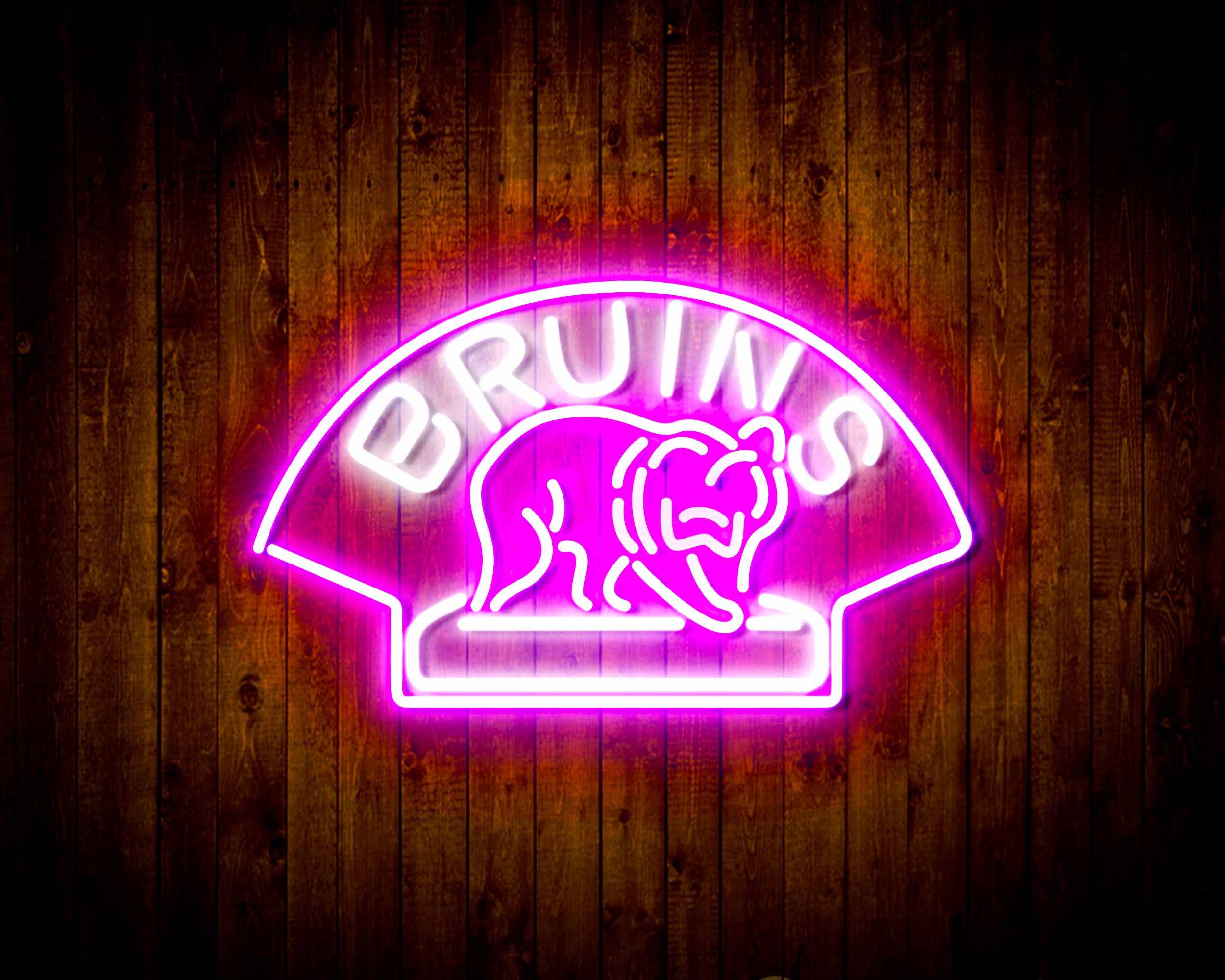 NHL Boston Bruins Bar Neon Flex LED Sign - Image 4