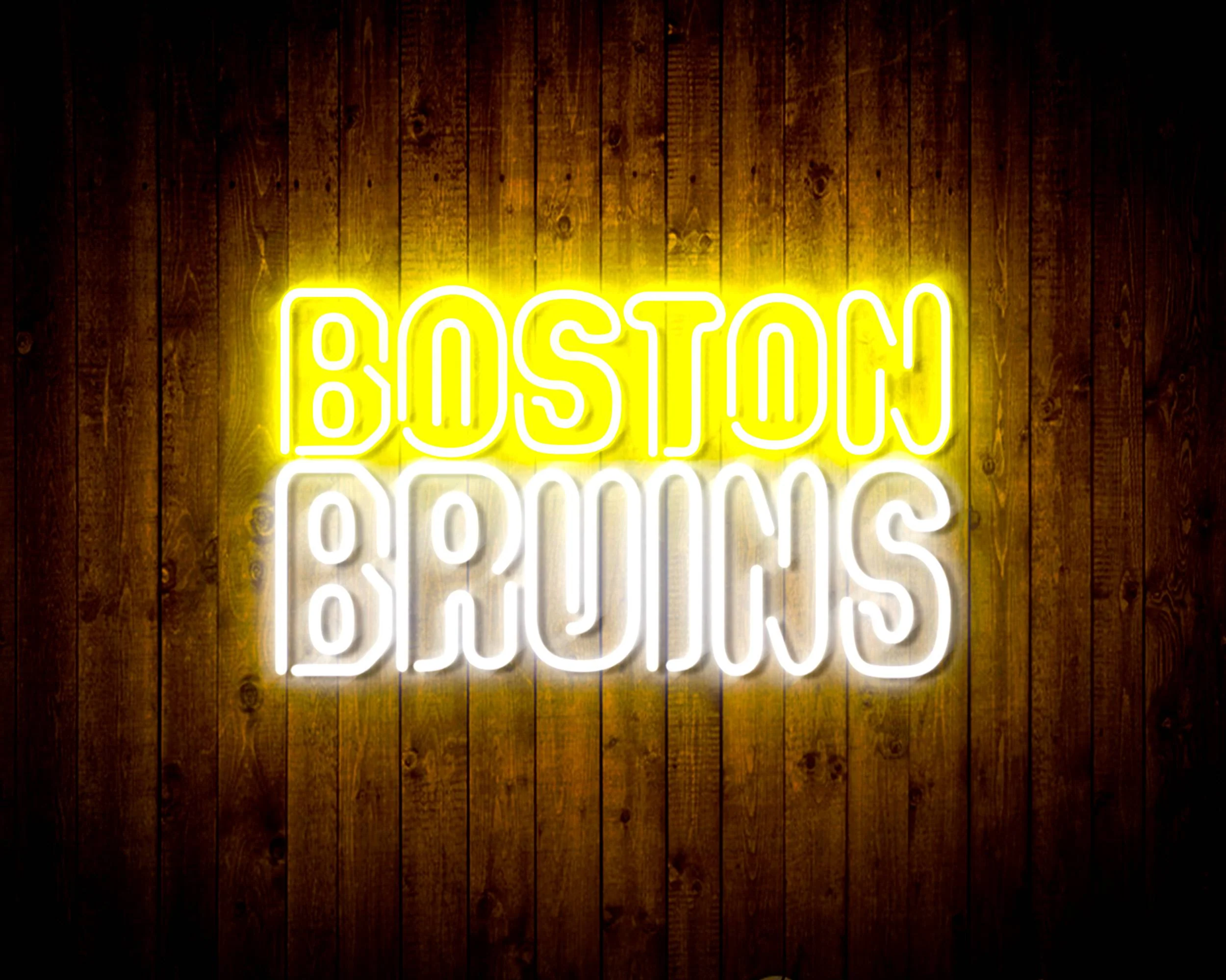 NHL Boston Bruins Bar Neon Flex LED Sign - Image 10