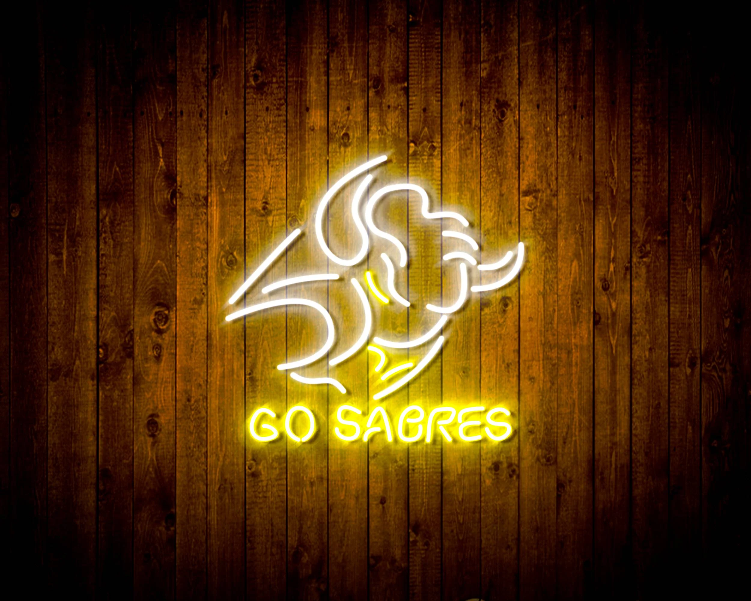 NHL Buffalo Sabres Bar Neon Flex LED Sign - Image 10