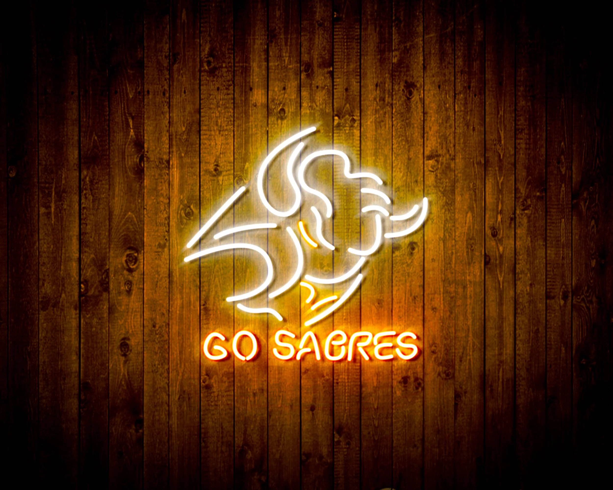 NHL Buffalo Sabres Bar Neon Flex LED Sign - Image 11