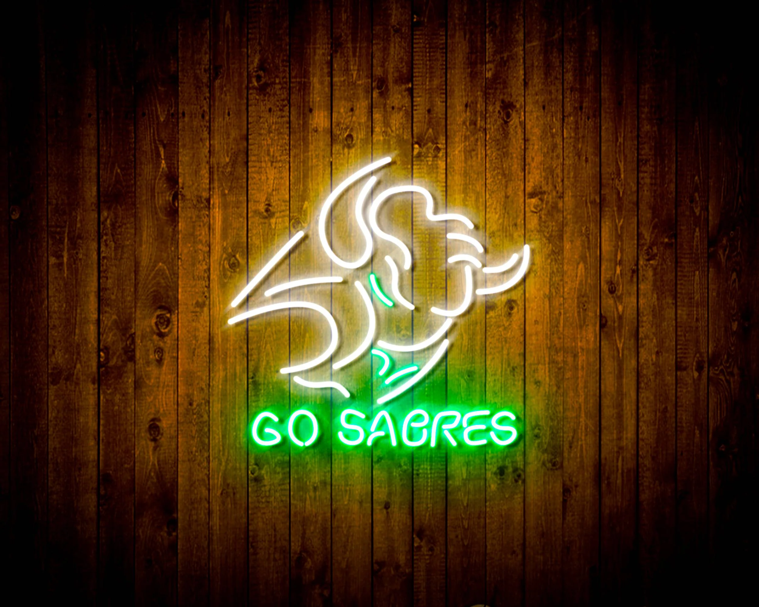 NHL Buffalo Sabres Bar Neon Flex LED Sign - Image 7