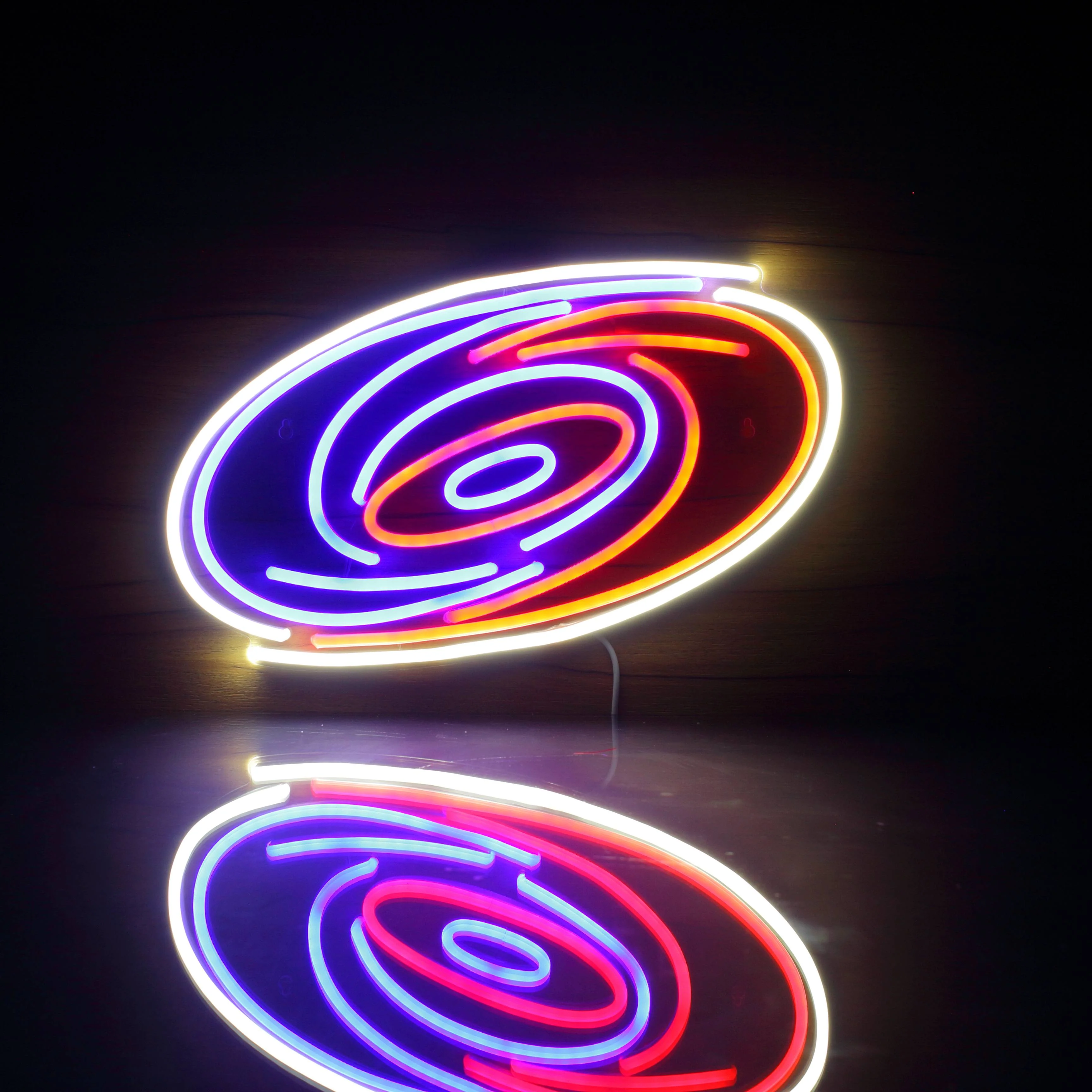 NHL Carolina Hurricanes Bar Neon Flex LED Sign