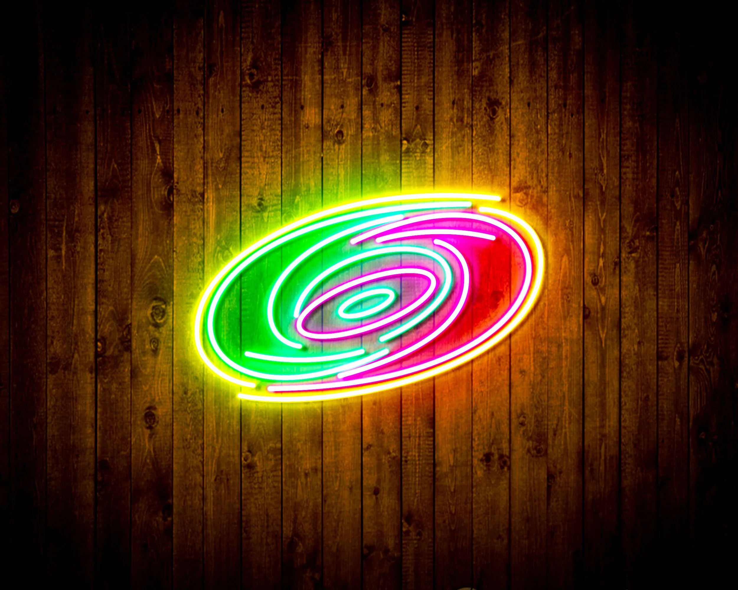 NHL Carolina Hurricanes Bar Neon Flex LED Sign - Image 4