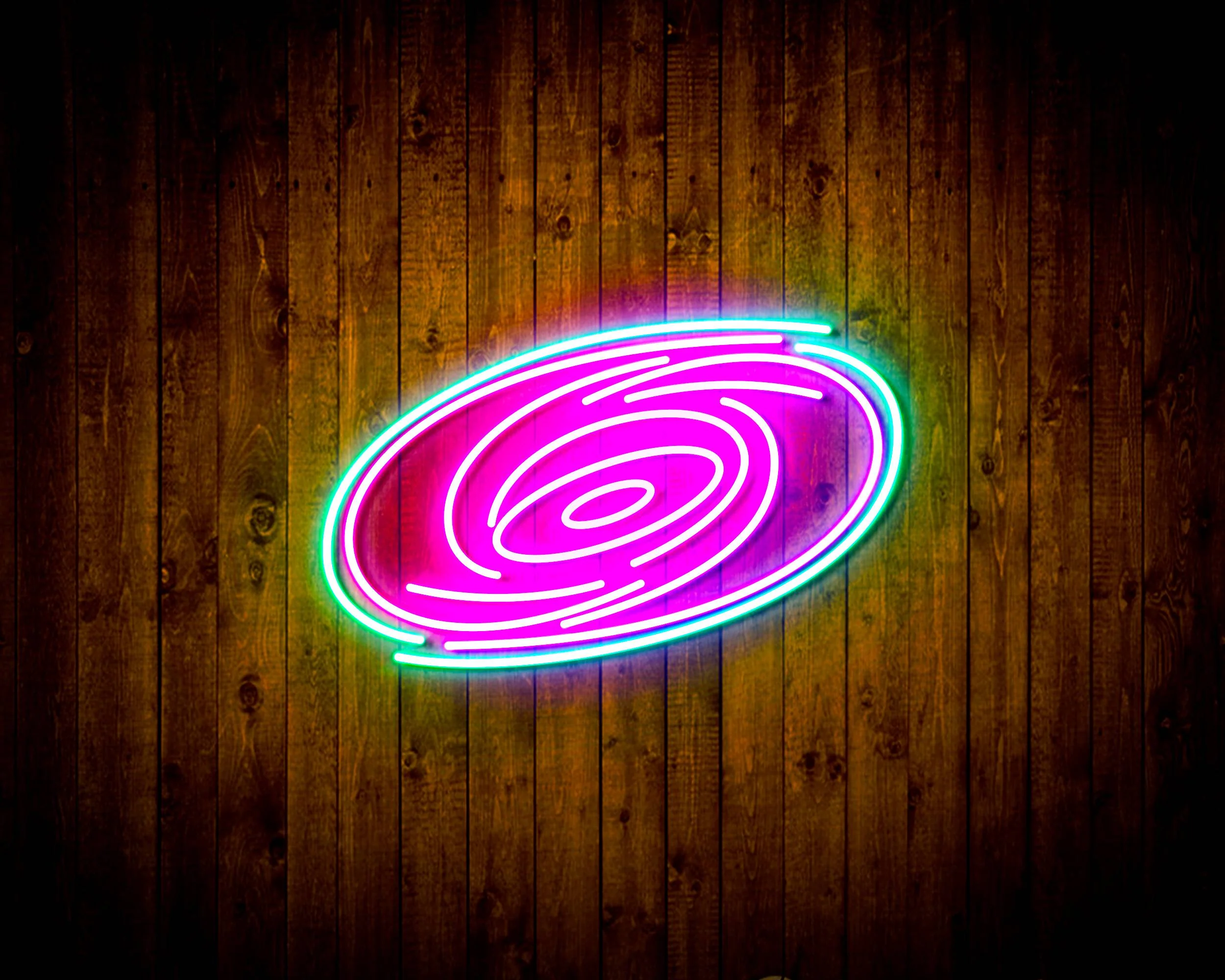 NHL Carolina Hurricanes Bar Neon Flex LED Sign - Image 5