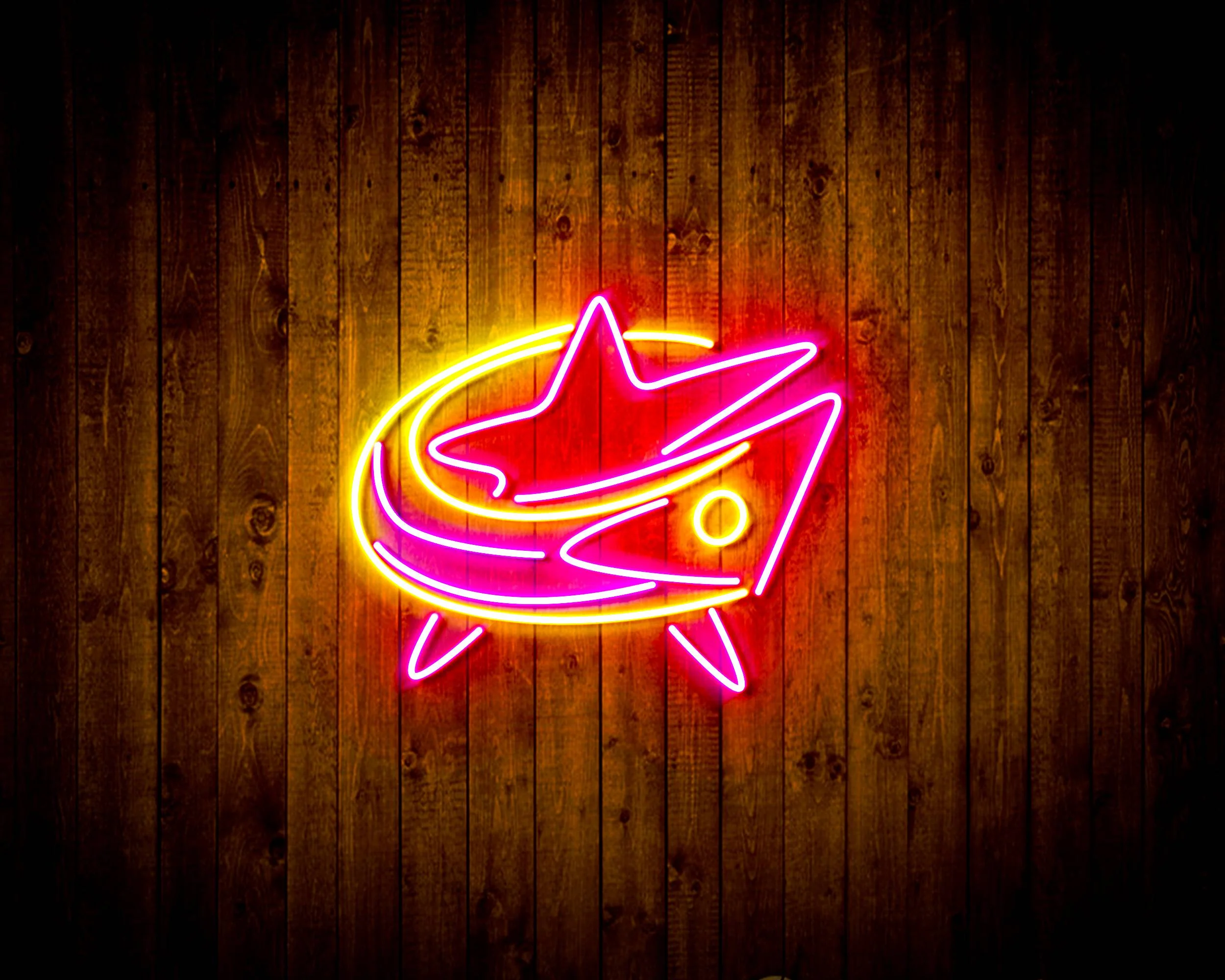 NHL Columbus Blue Jackets Bar Neon Flex LED Sign - Image 5