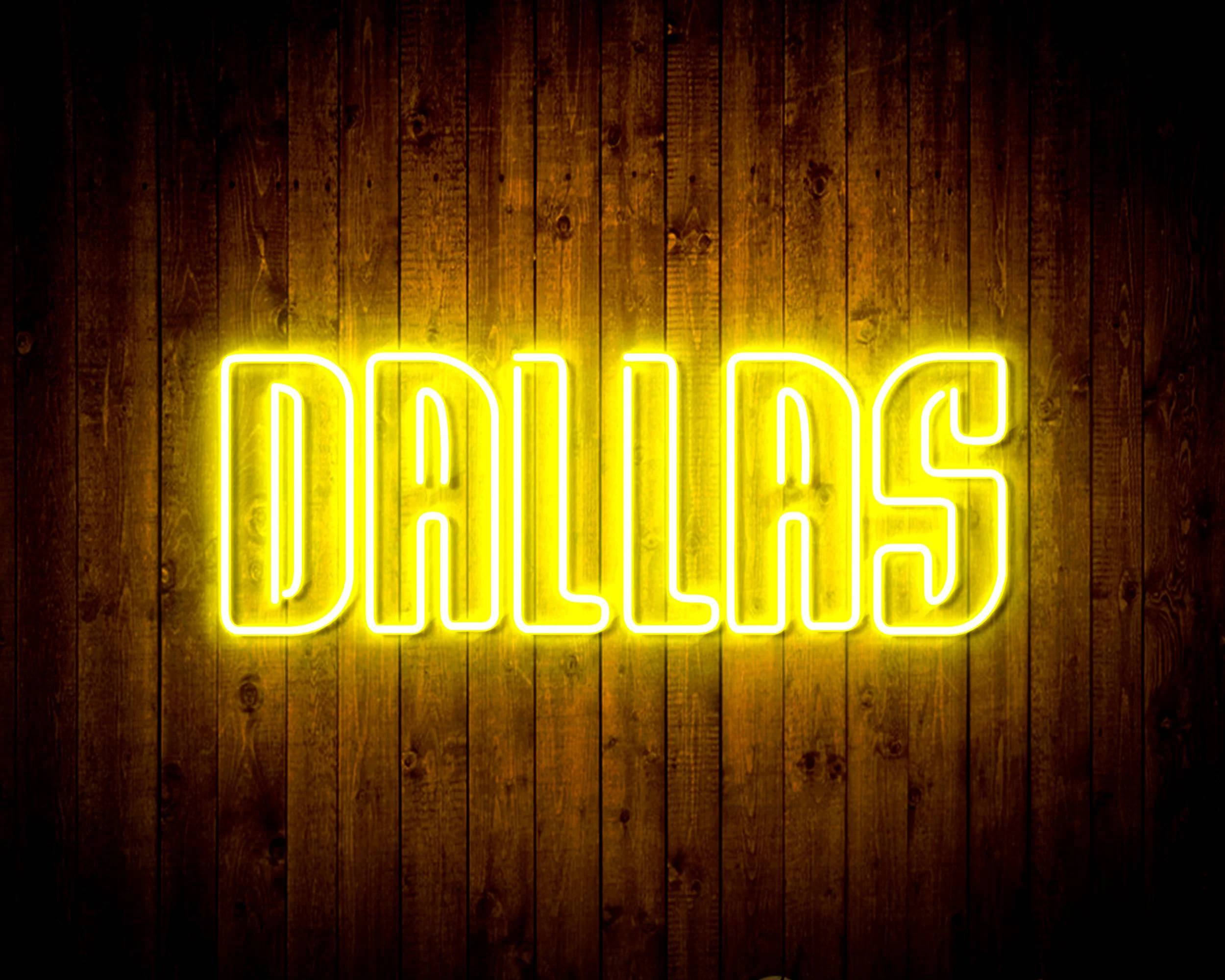 NHL Dallas Stars Bar Neon Flex LED Sign - Image 9