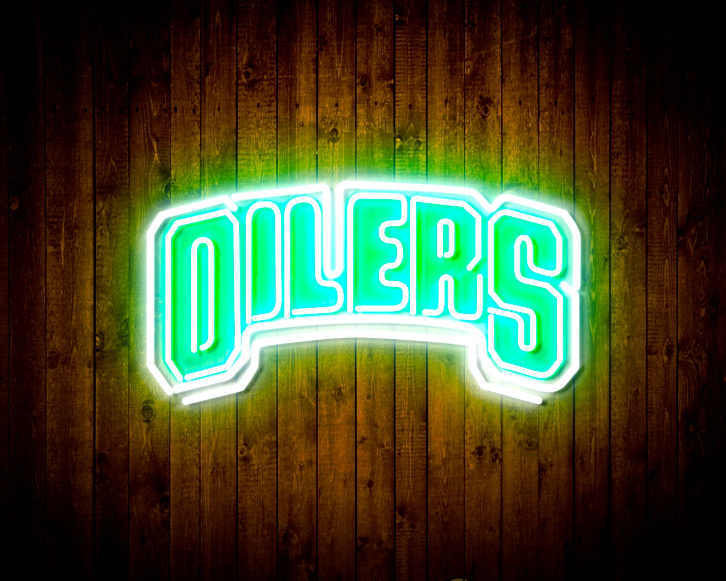 NHL Edmonton Oilers Bar Neon Flex LED Sign - Image 7