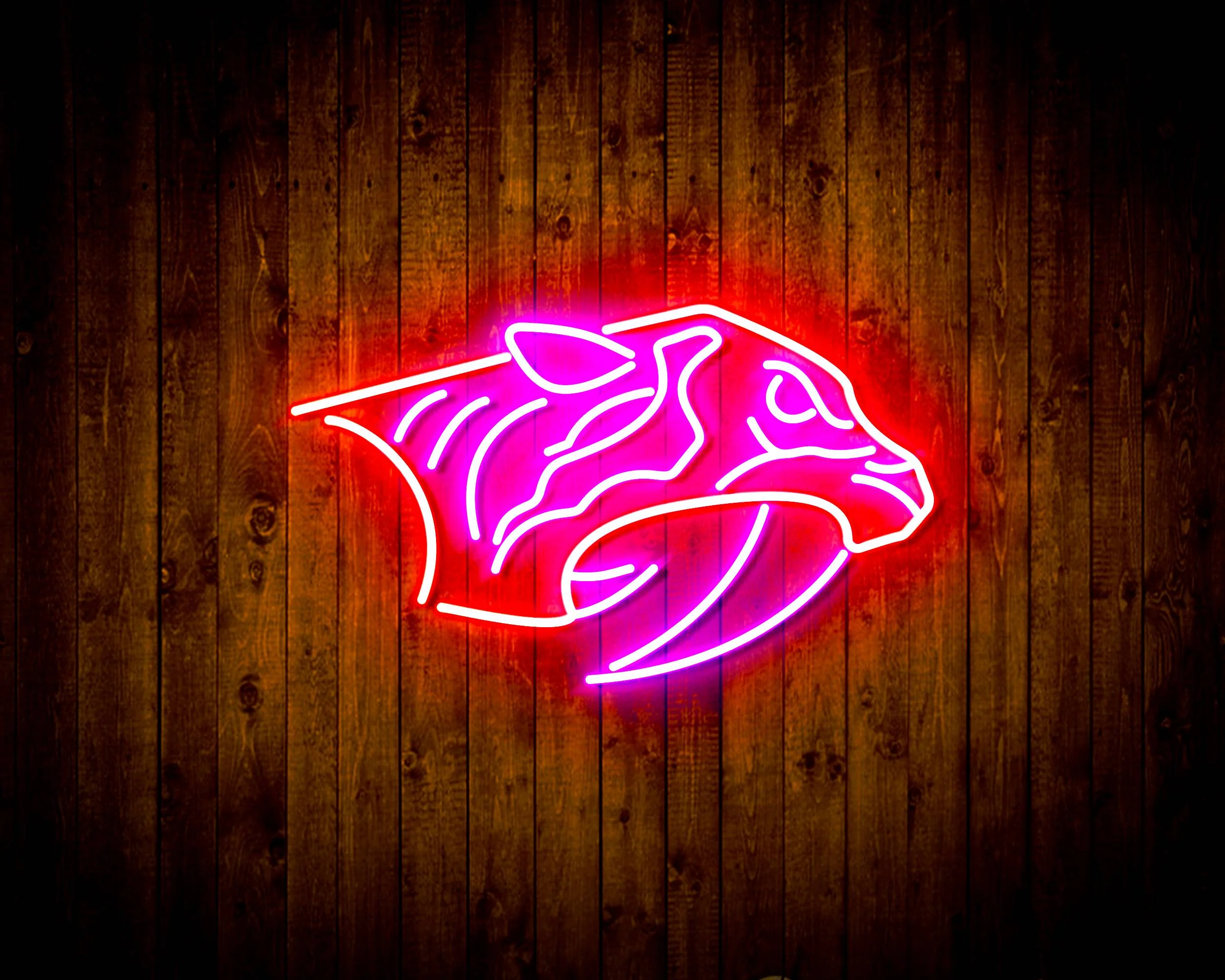 NHL Nashville Predators Bar Neon Flex LED Sign - Image 5
