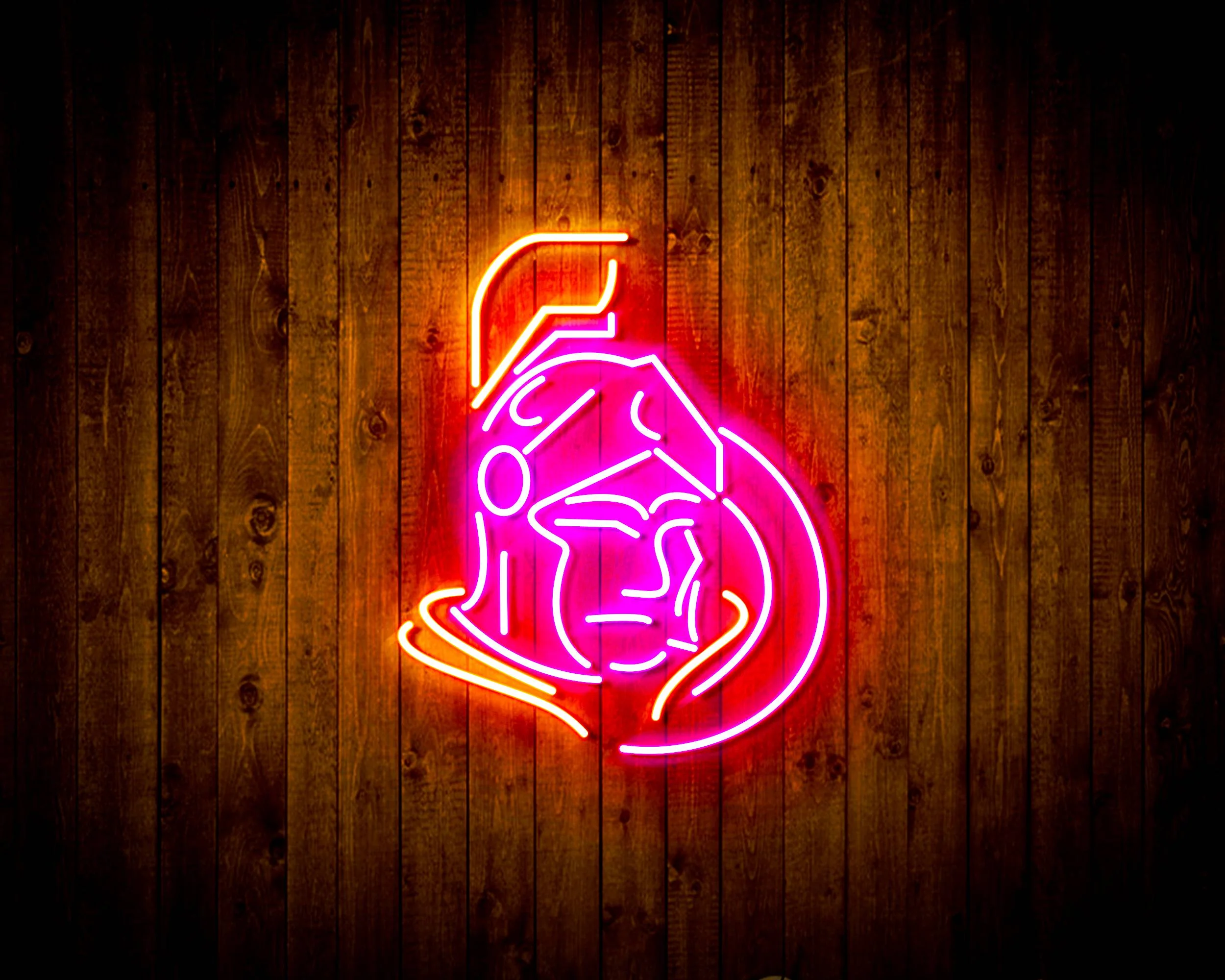 NHL Ottawa Senators Bar Neon Flex LED Sign - Image 6