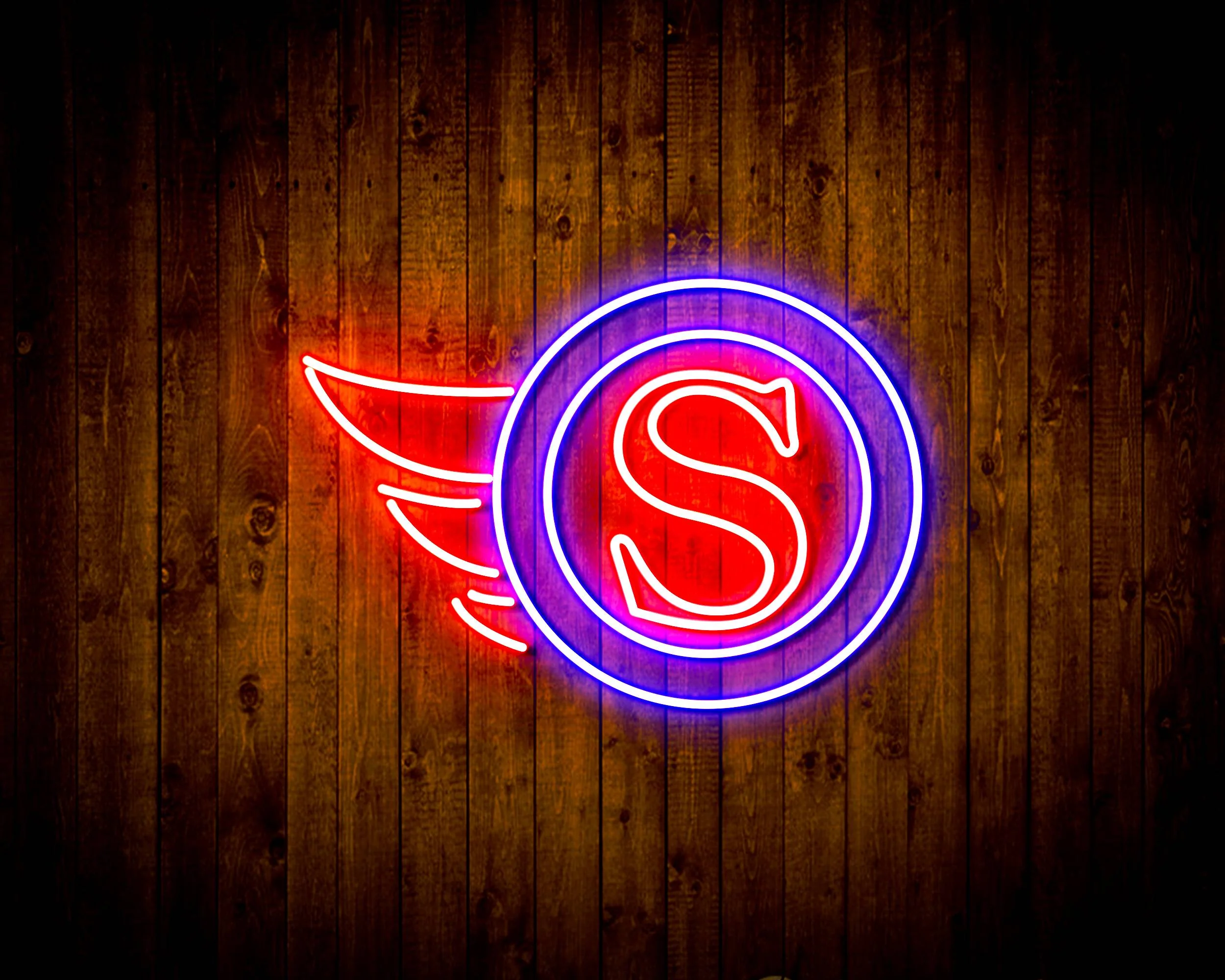 NHL Ottawa Senators Bar Neon Flex LED Sign - Image 2