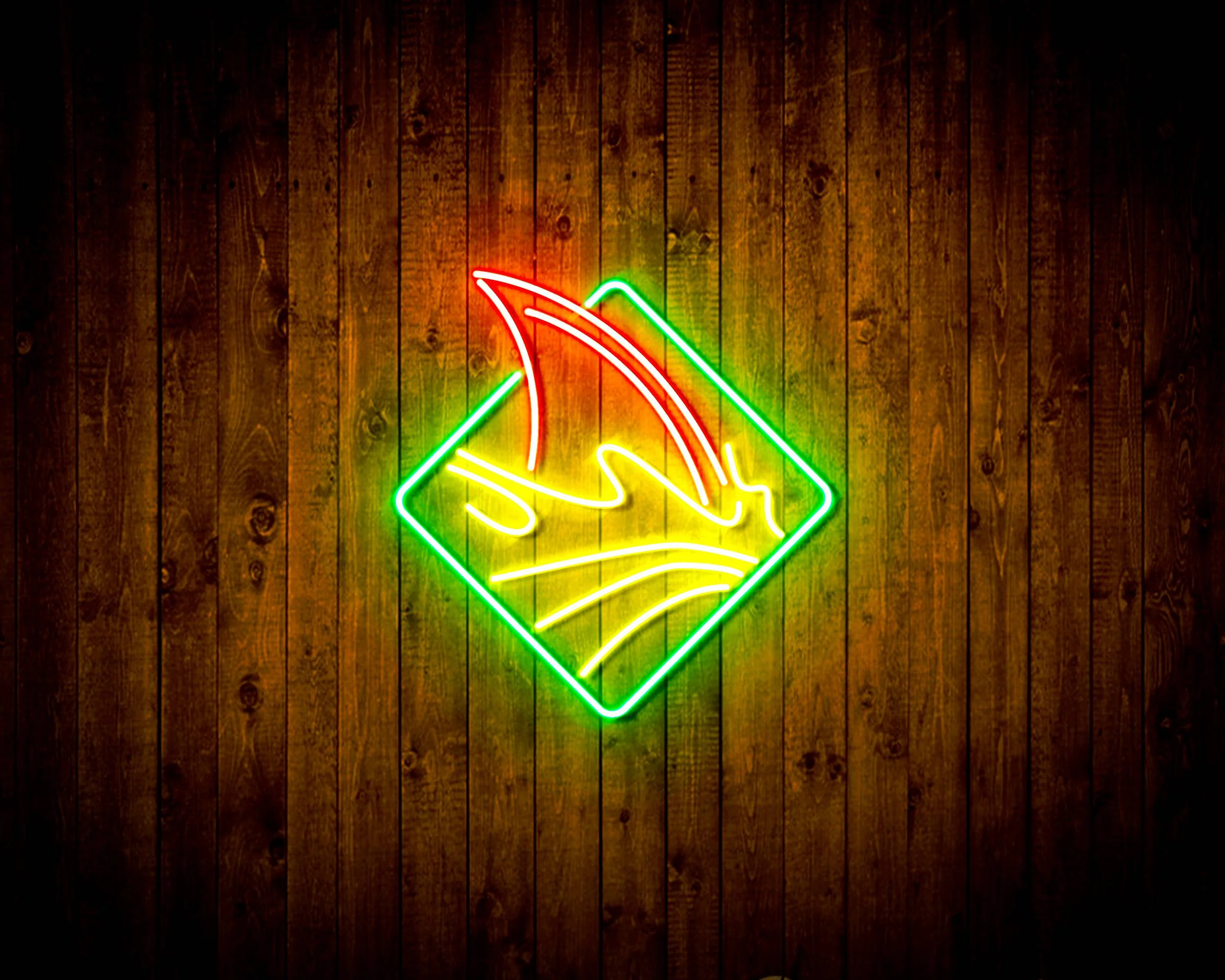 NHL San Jose Sharks Bar Neon Flex LED Sign - Image 4