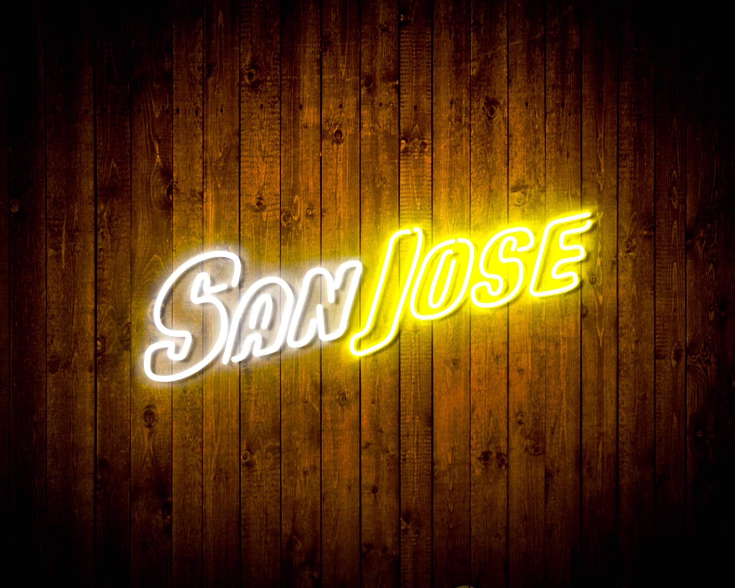 NHL San Jose Sharks Bar Neon Flex LED Sign - Image 9