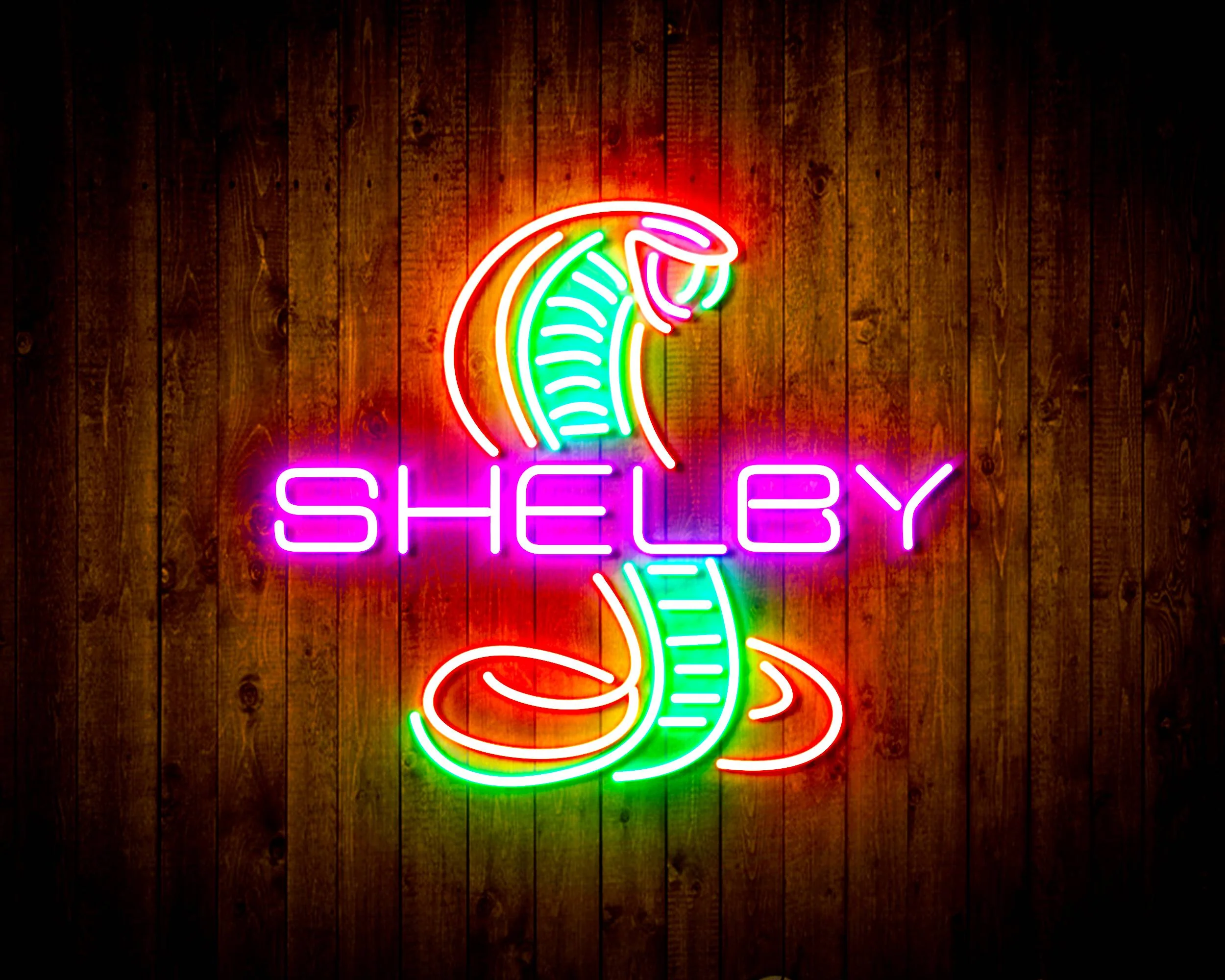 NHL Shelby Bar Neon Flex LED Sign - Image 4